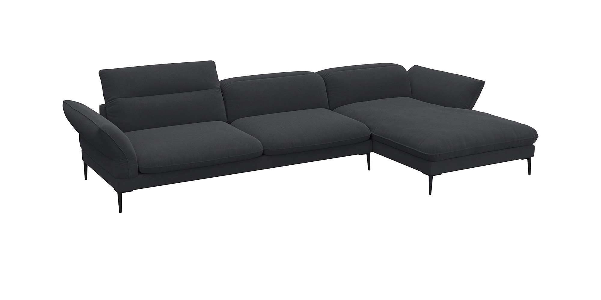 Ecksofa »Salino, Funktionssofa mit Recamiere, Relaxsofa, Ecksofa«, Arm- und...