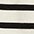 schwarz/weiß gestreift