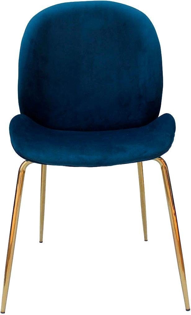 Kayoom Stuhl »Charlize 110 2er-Set, TOPSELLER! Esszimmerstühle,moderne Optik« (Set) 2 Stk.samtweicher Bezug, bequem, zeitlos, moderne Optik