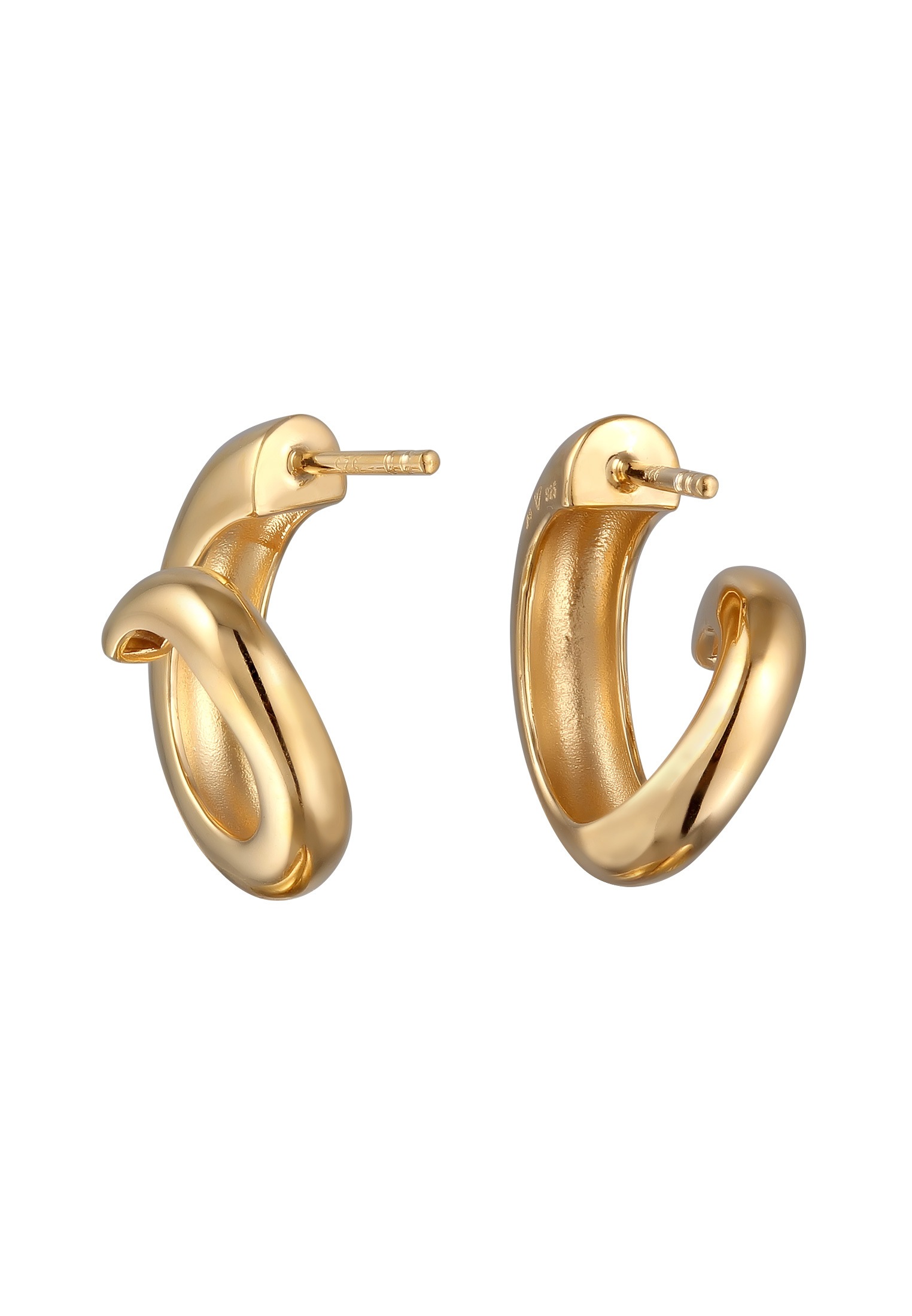 Elli Paar Ohrstecker »Ohrringe Spirale Design 925 Sterling Silber«