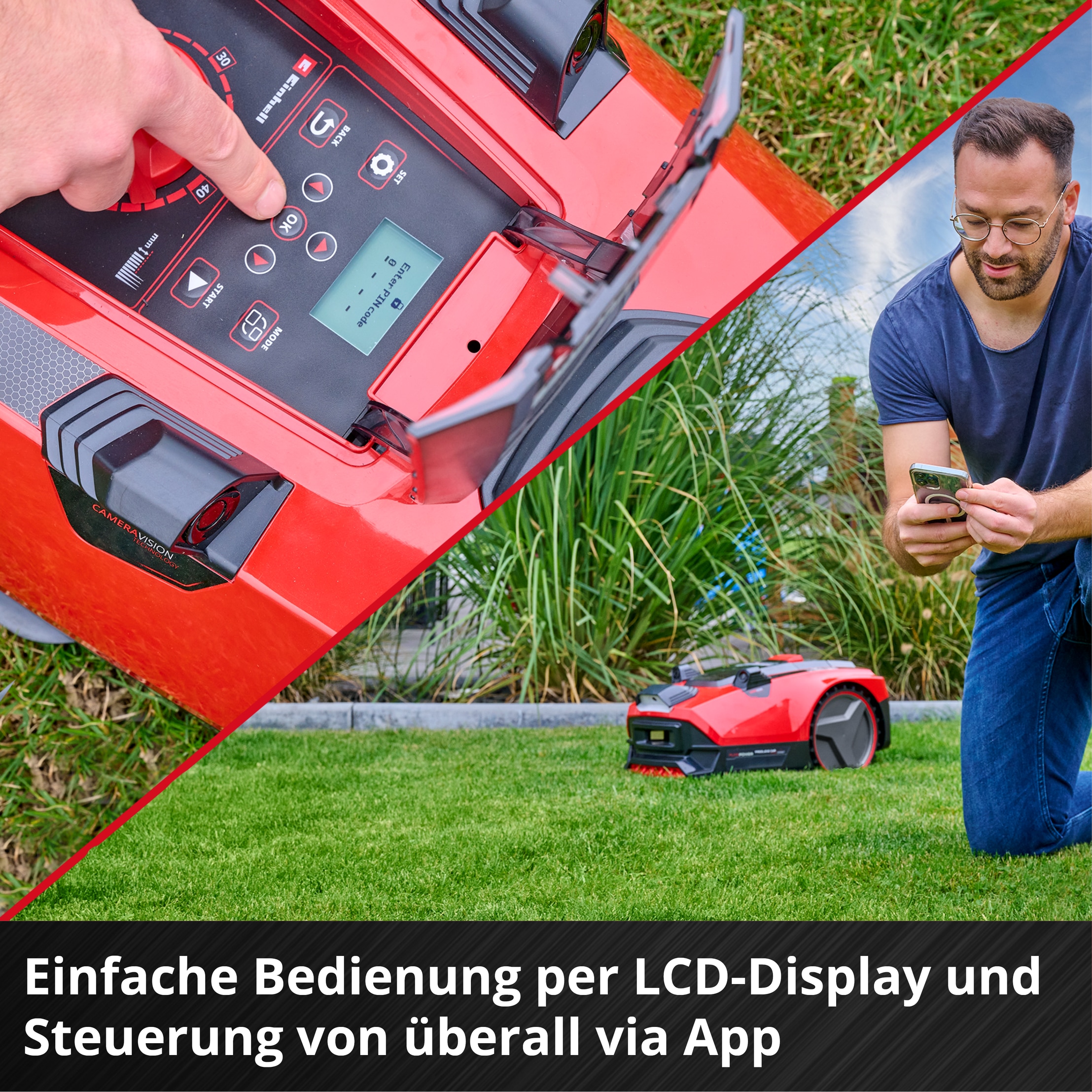 Einhell Rasenmähroboter »Einhell Mähroboter FREELEXO CAM PLUS 600«