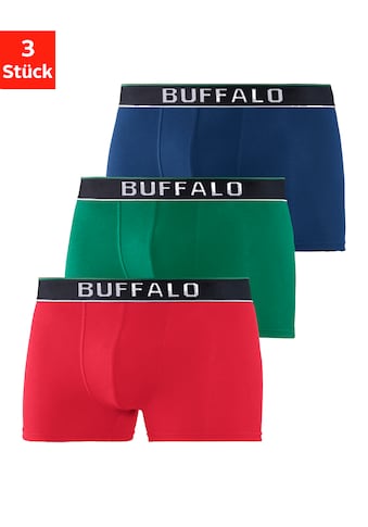 Buffalo Boxer, (Packung, 3 St.), Webbund im College Design kaufen