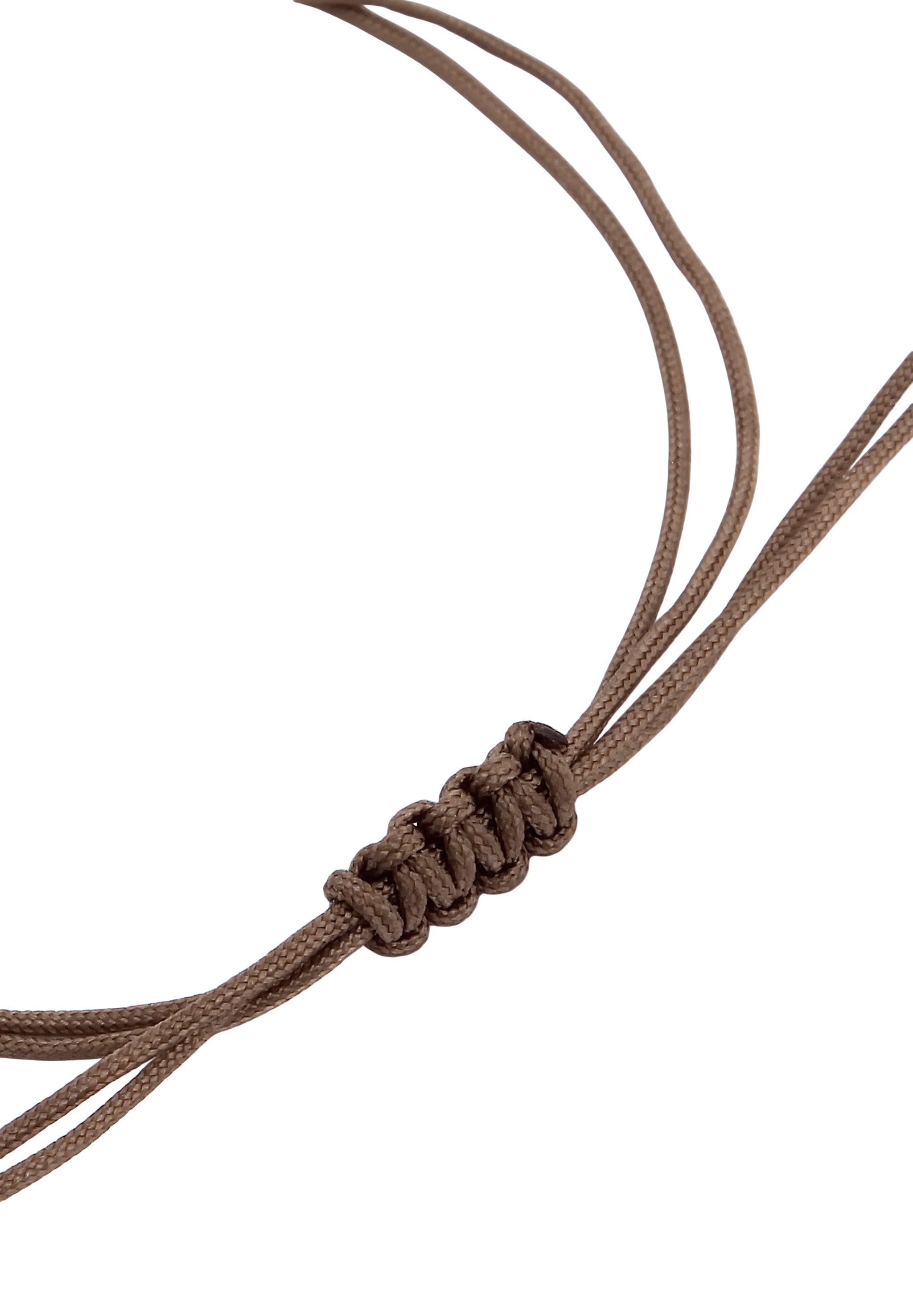 Elli Armkette »Armband Nylonkette Kleeblatt 925 Sterling Silber«