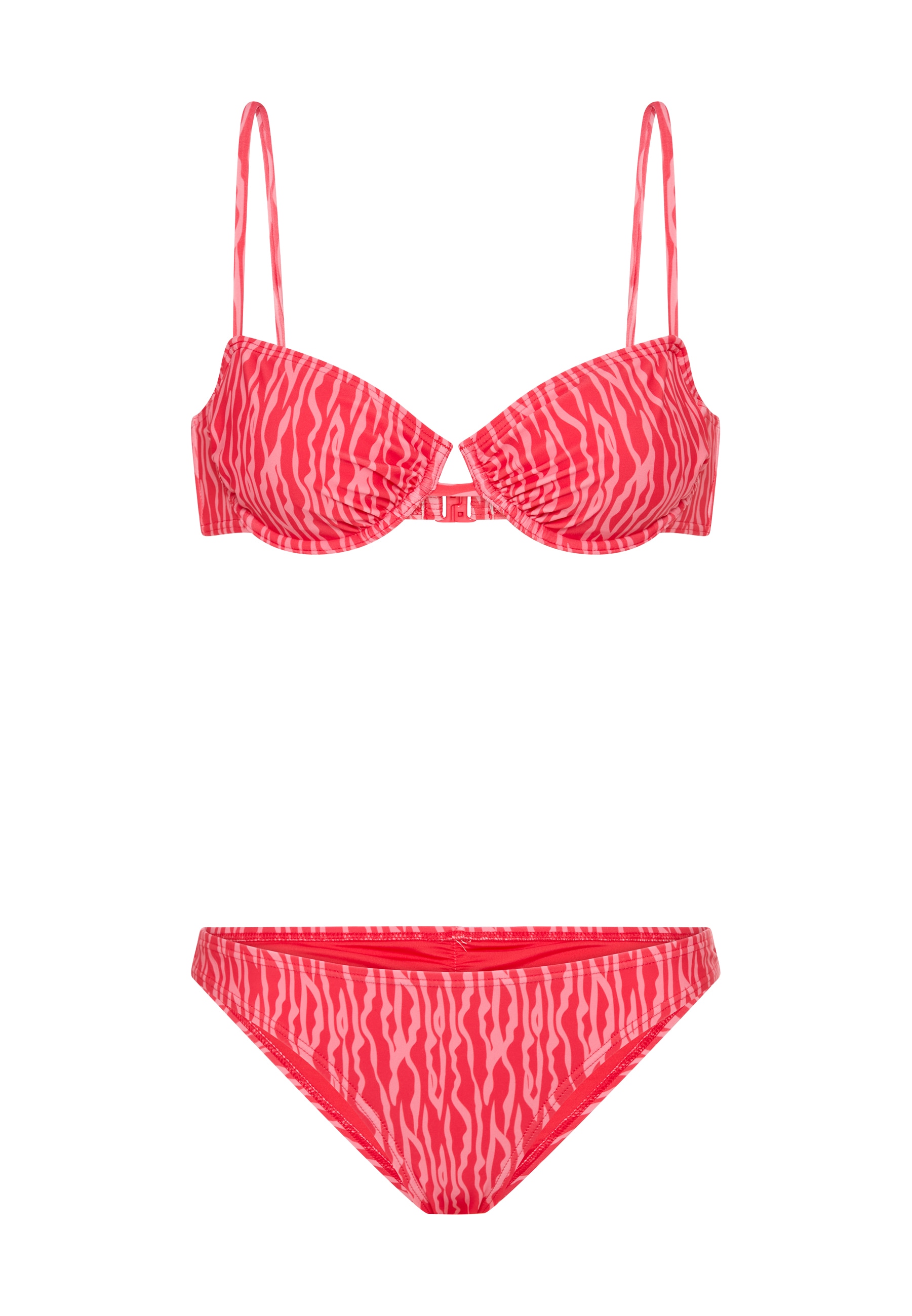 LSCN by LASCANA Bügel-Bikini mit stylischem Allover-Print