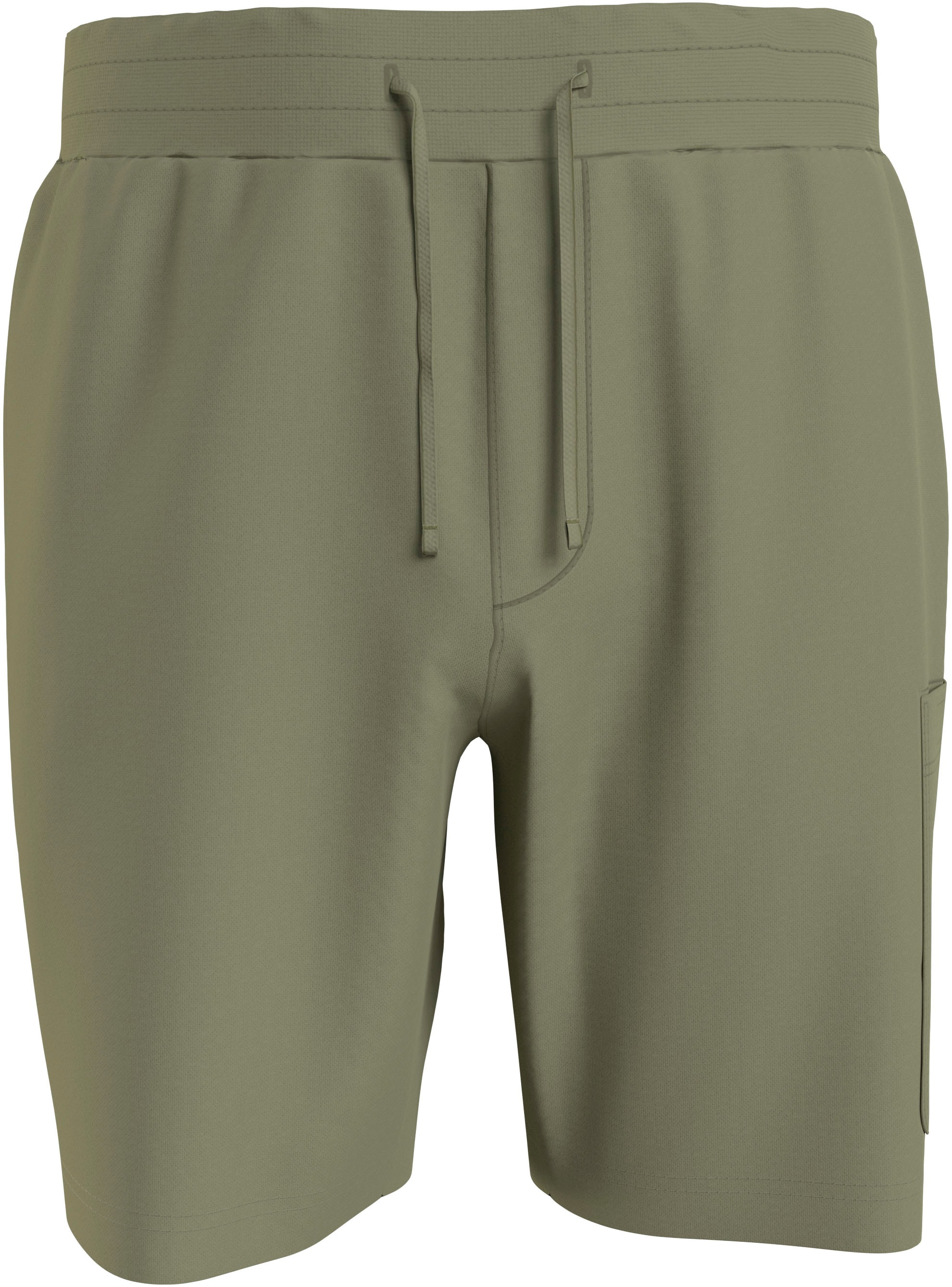 Tommy Hilfiger Sweatshorts »FLAG LOGO BADGE SWEATSHORTS«, Mit Tasche an der Seite