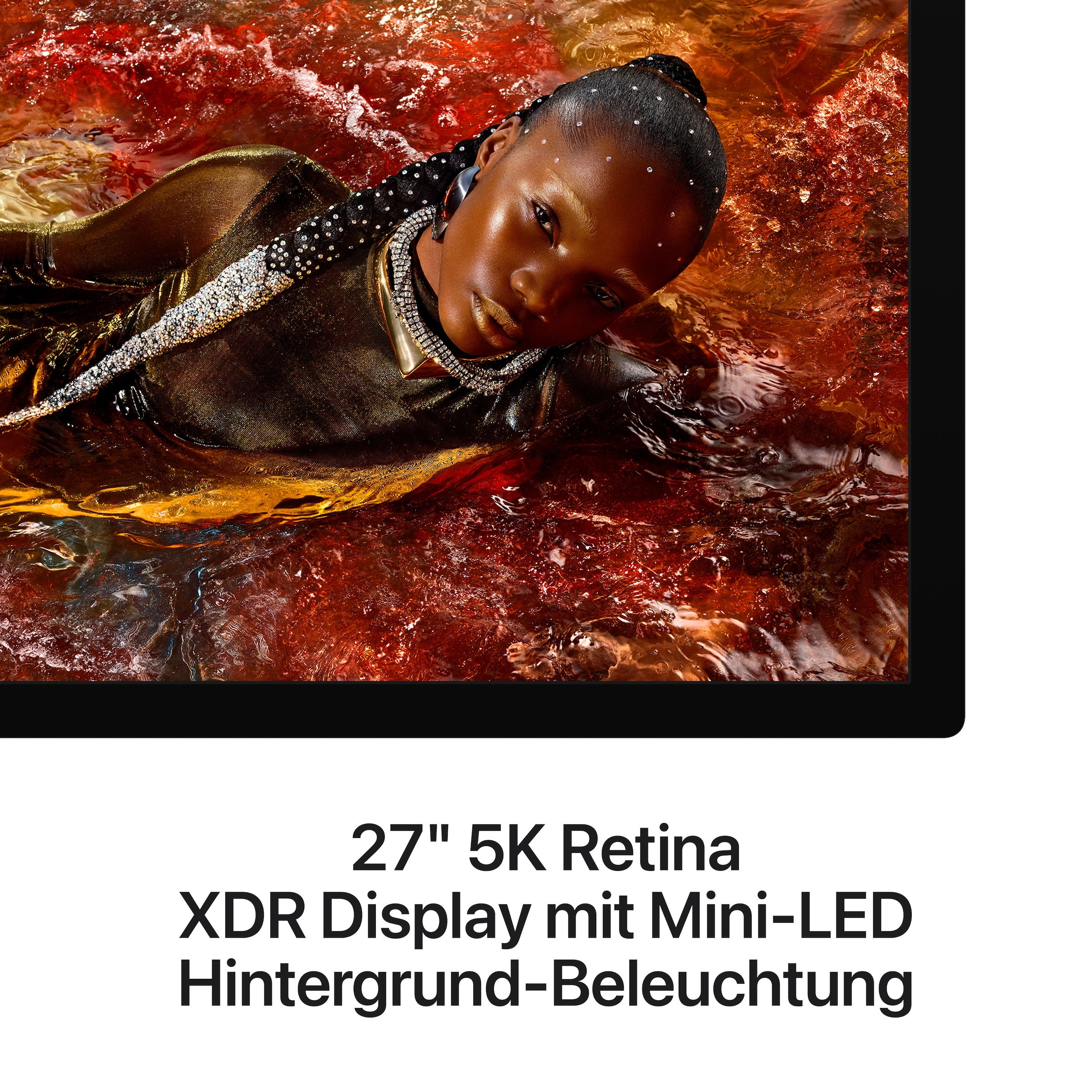 Apple LED-Monitor »Studio Display XDR« 68,29 cm/27 ″  5120 x 2880 px 5K 120 Hz Nanotexturglas - VESA mount Adapter (Fuß nicht inkludiert)