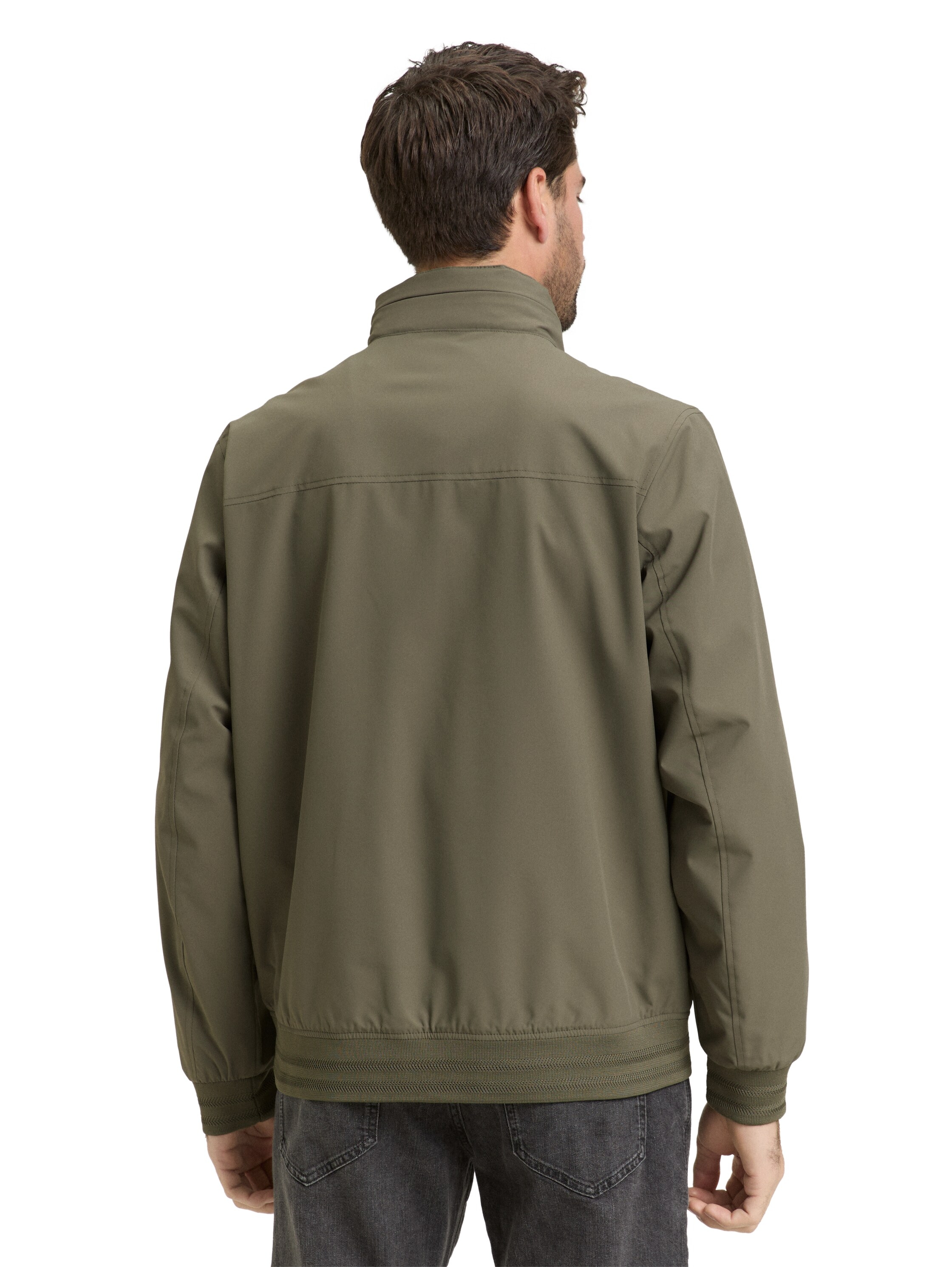 TOM TAILOR Blouson mit Kapuze mit elastischem Bund