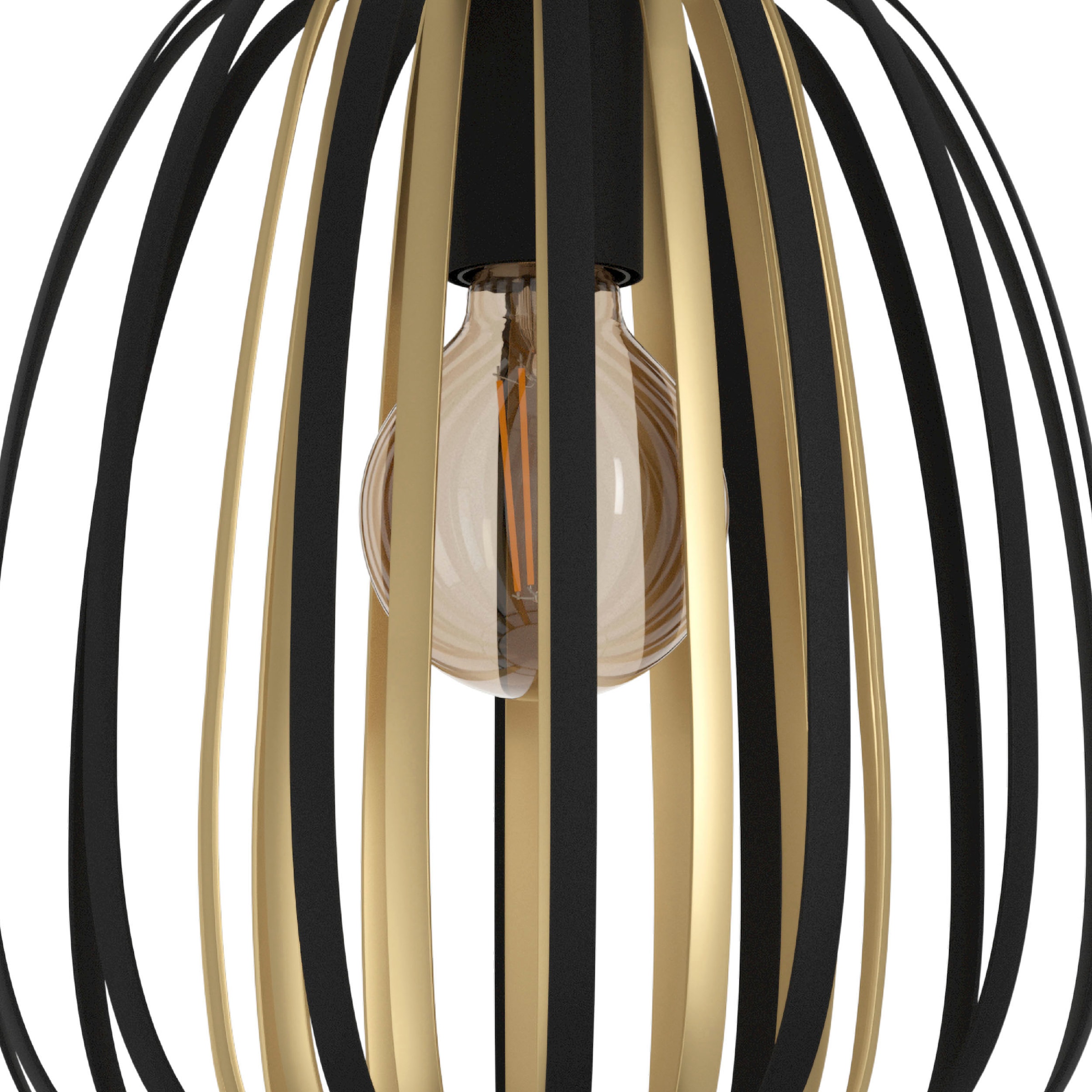EGLO Hängeleuchte »ENCINITOS«, Hängeleuchte in schwarz und gold aus Stahl -  exkl. E27 - 40W bestellen im OTTO Online Shop