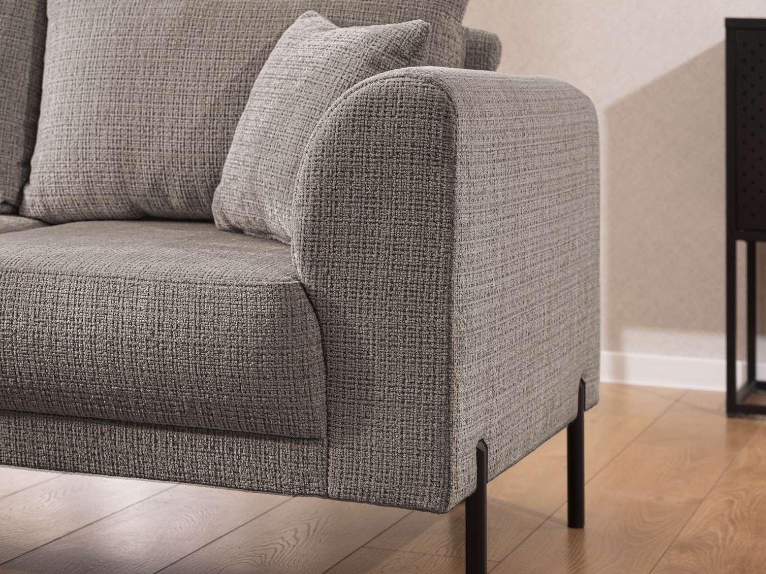 Home affaire Ecksofa »NELLIA L-Form mit Ottomane rechts oder links bestellbar, Breite 231 cm«