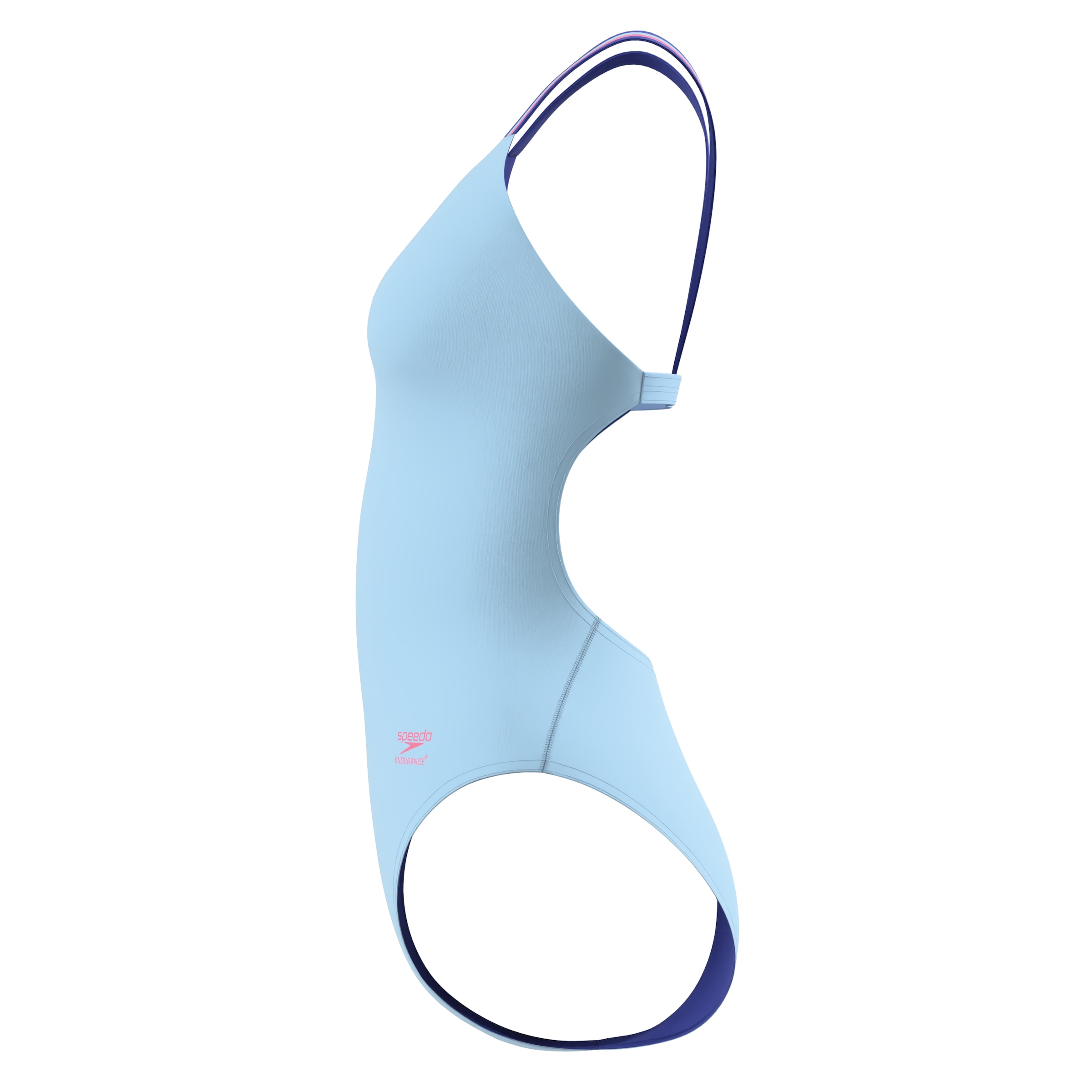 Speedo Badeanzug »FL SOLID COMFORT V-BACK LTBLU«