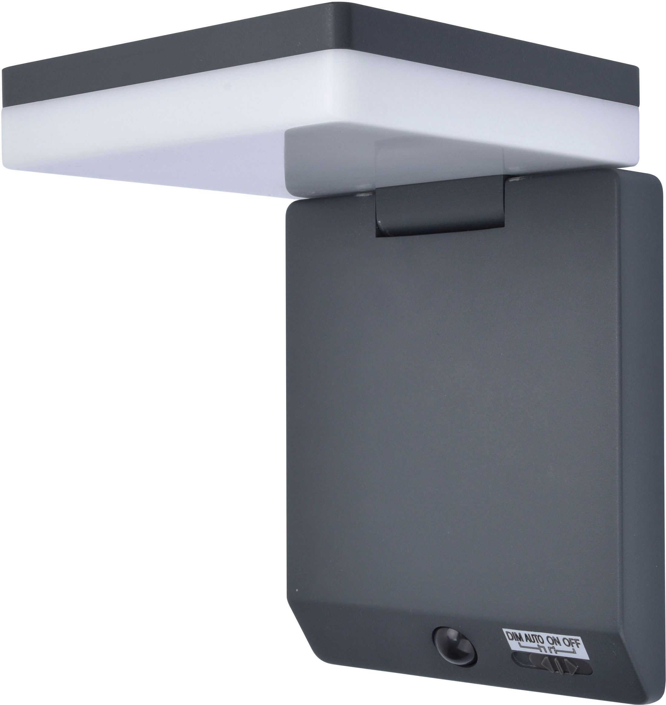 Lutec LED Solarleuchte »MOZE« LED-Modul 1 Stk. IF DESIGN AWARD WINNER 2022 in schwarz, Größe Höhe: 19,5 cm