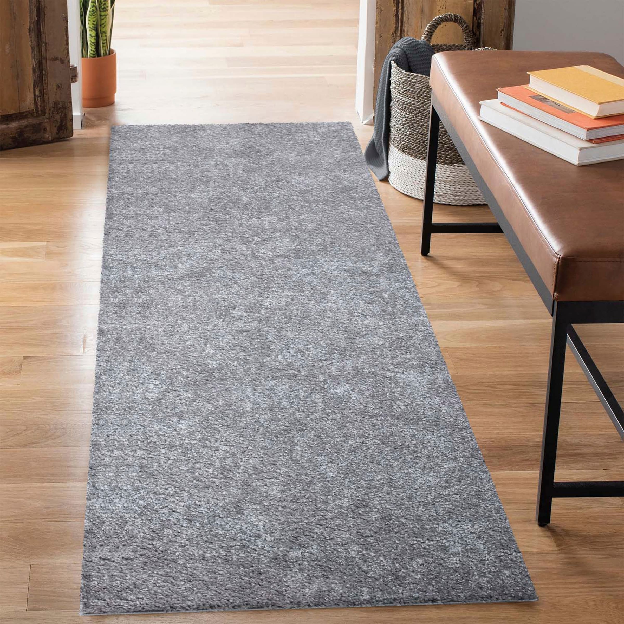 Carpet City Hochflor-Teppich »City Shaggy«, rechteckig, 30 mm Höhe, Auch als Läufer, Langflor, Uni, Shaggy, flauschig-weich