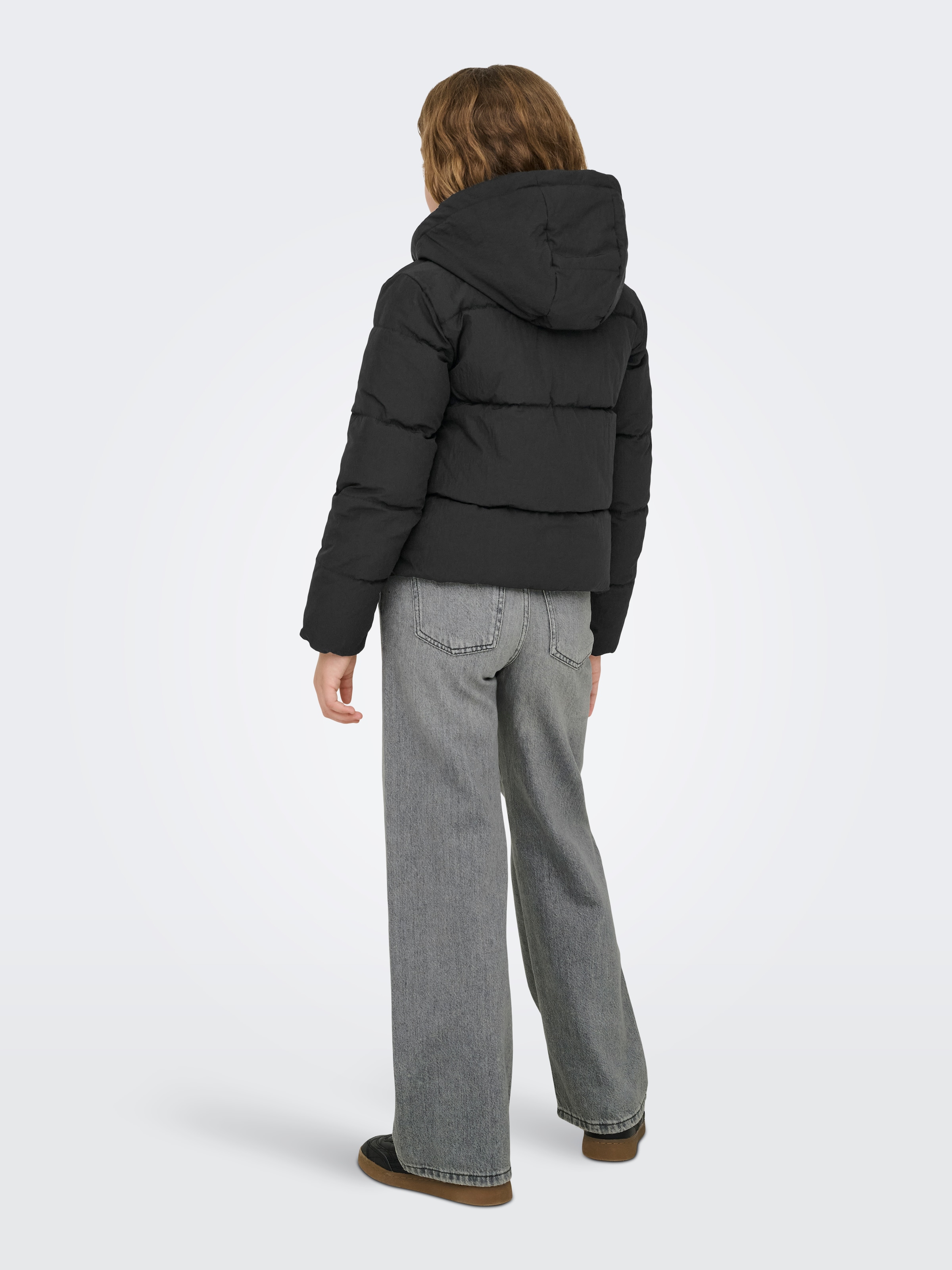 KIDS ONLY Steppjacke »KOGDOLLY SHORT PUFFER JACKET OTW« mit Kapuze mit abnehmbarer Kapuze