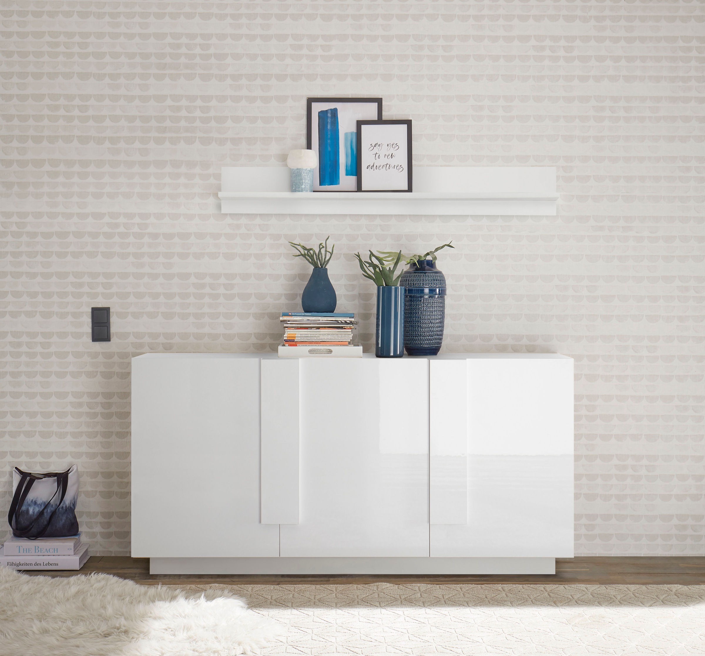 INOSIGN Sideboard »Jupiter«, Breite 181 cm mit 3 Türen