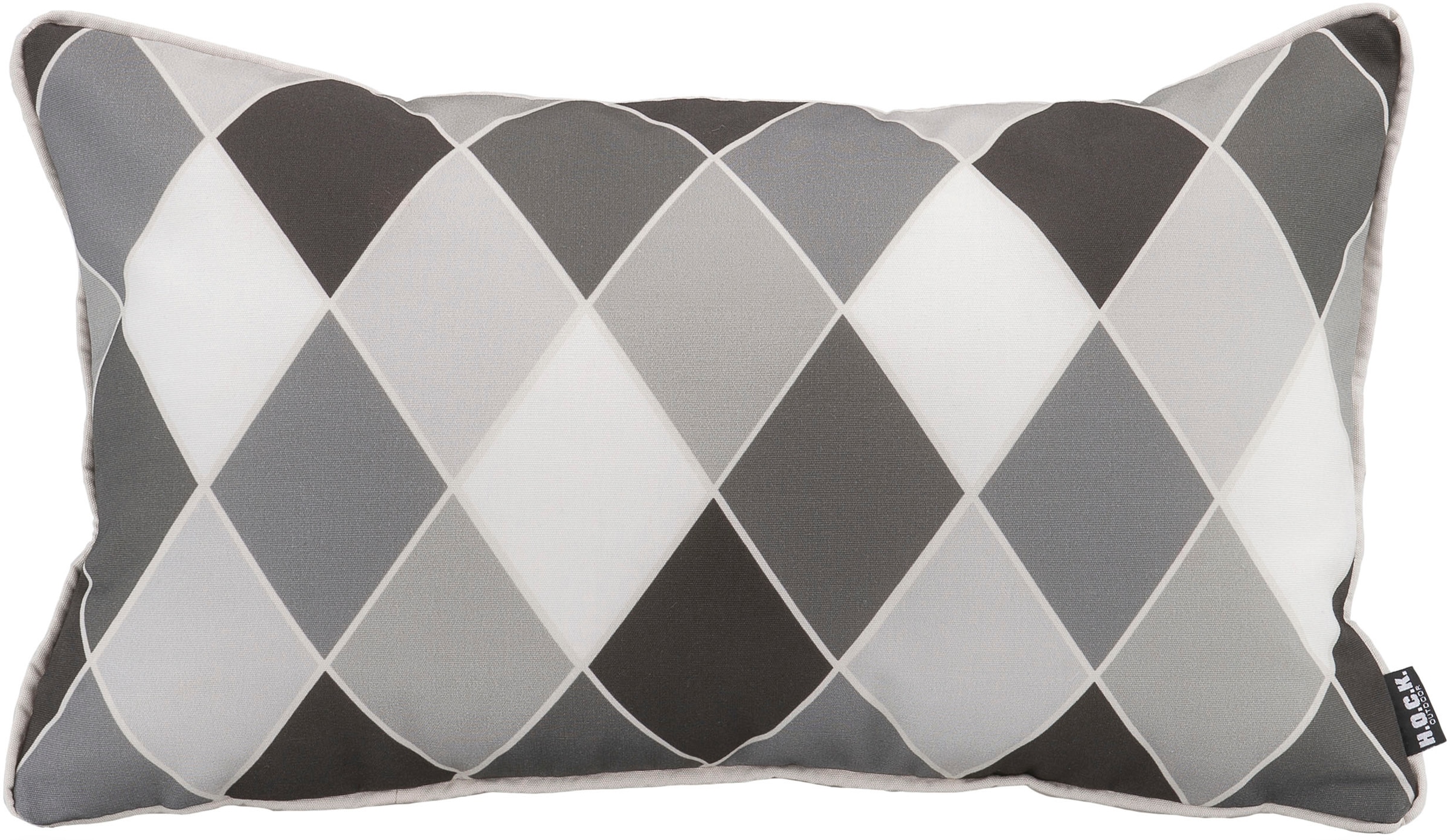 H.O.C.K. Dekokissen »Diamond« Kissenhülle mit Füllung, 1 Stück, 50/30 cm