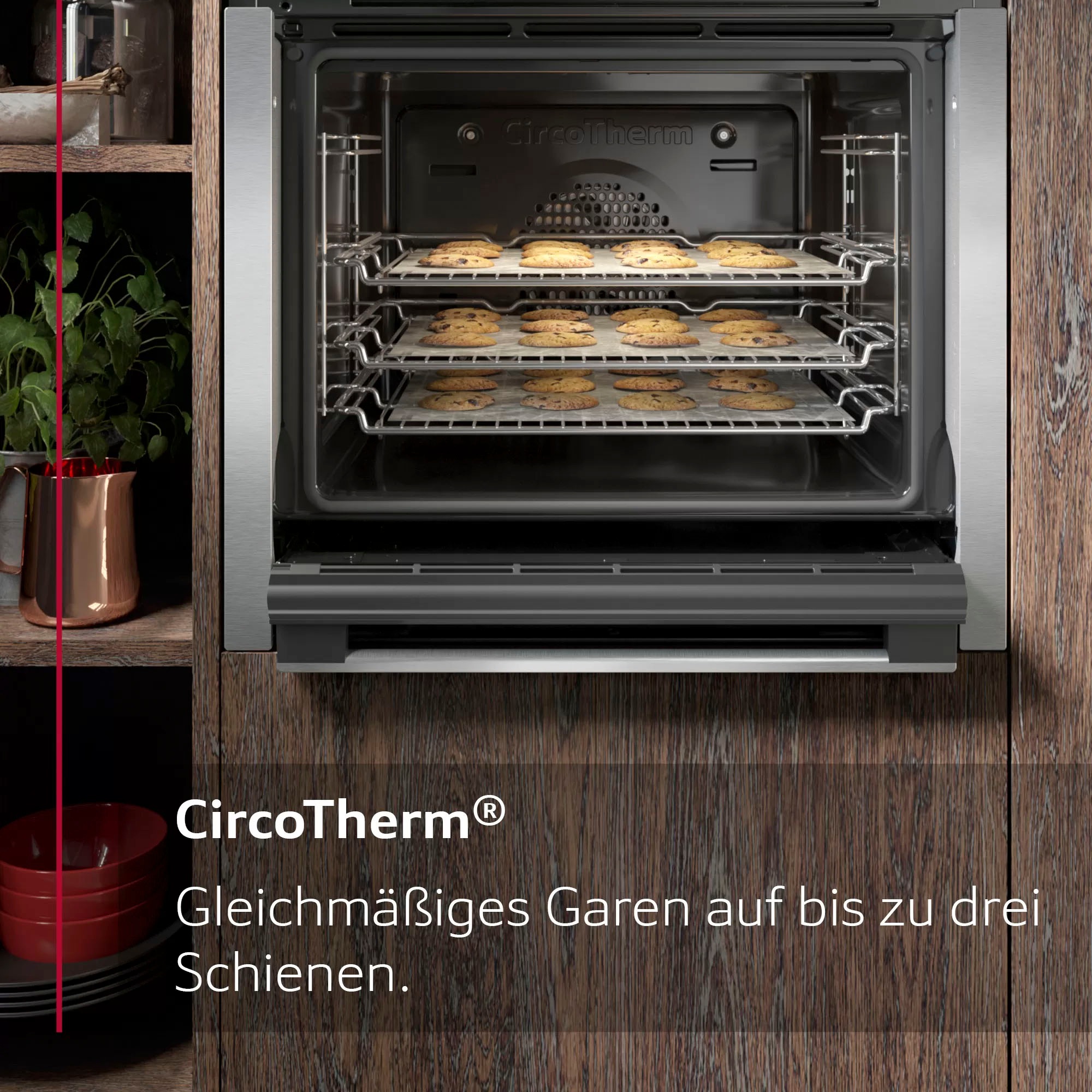 NEFF Backofen-Set N 30/N 70 »B1DCA0AN0«, mit Teleskopauszug nachrüstbar
