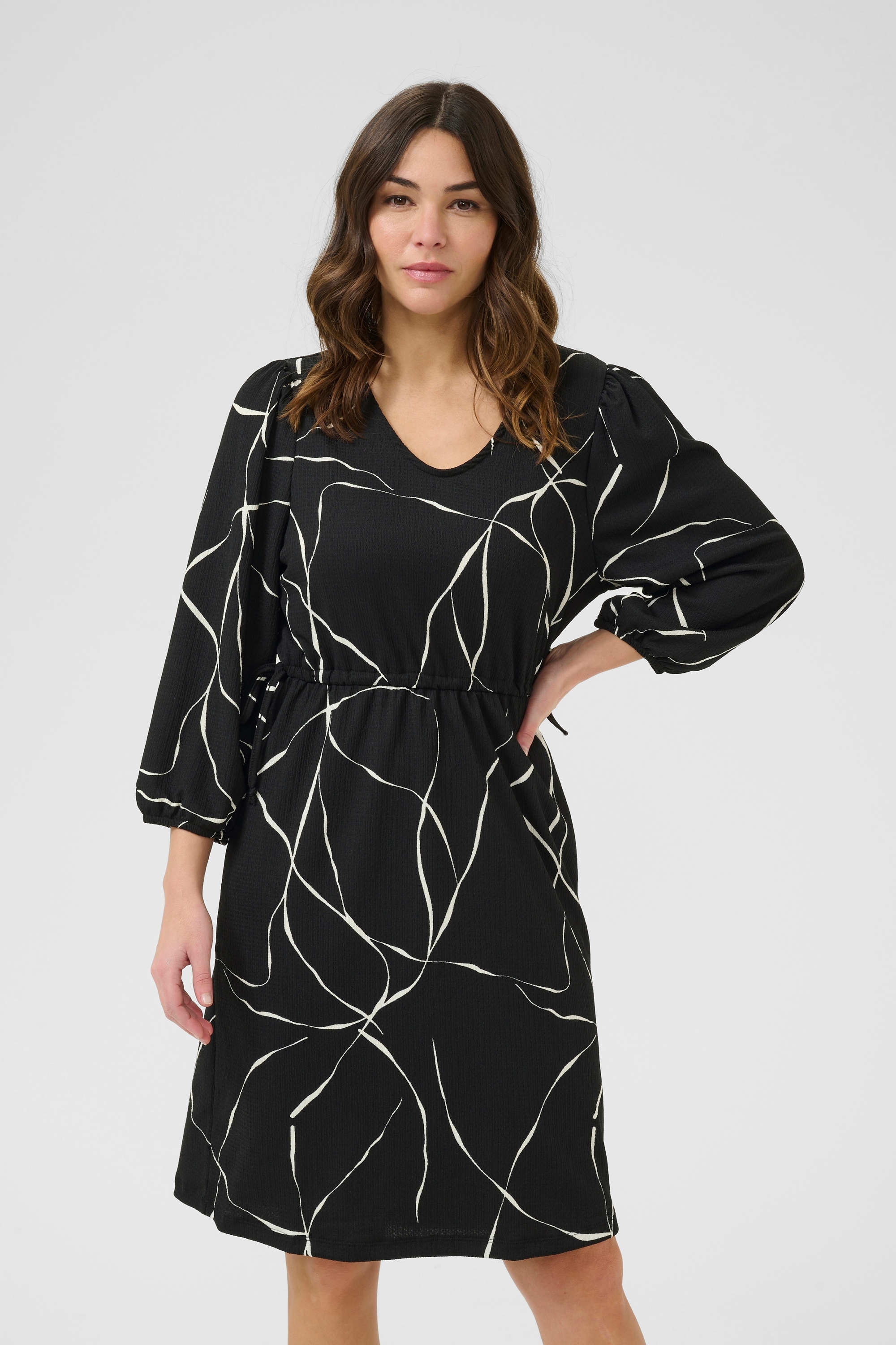 KAFFE Midikleid »Kleid KAkatrine«