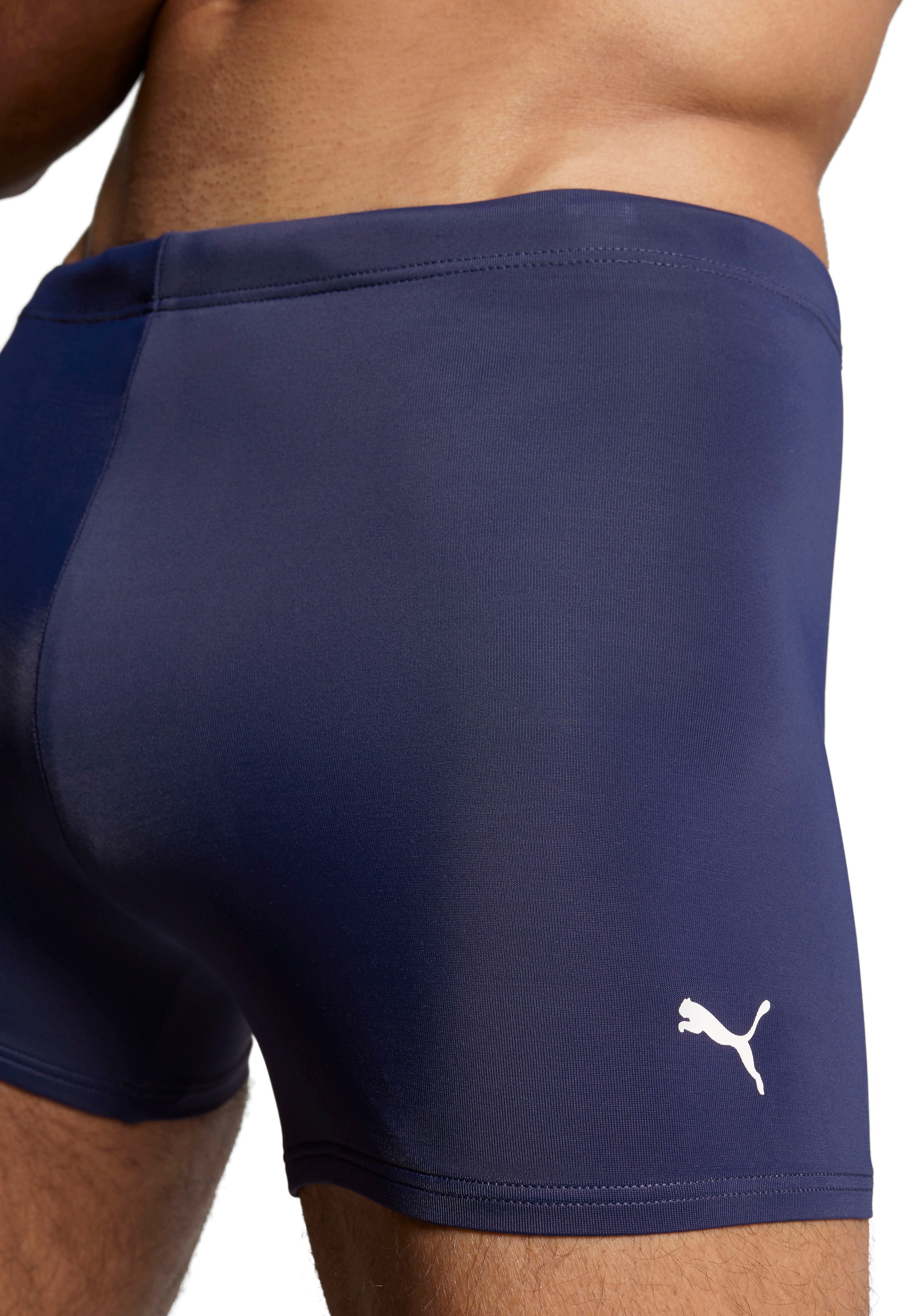 PUMA Badepants »PUMA SWIM MEN CLASSIC SWIM TRUNK«, Brandingdetails