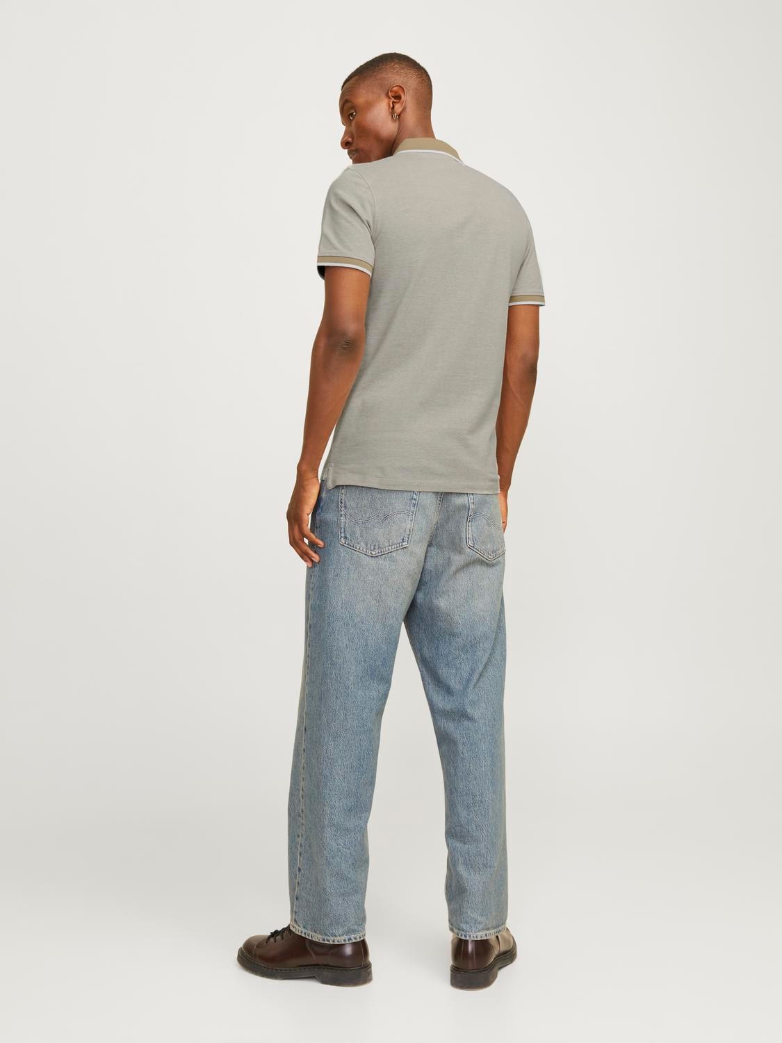 Jack & Jones Poloshirt »JJEPAULOS POLO SS 2PK MP NOOS«, (Packung, 2 tlg.)