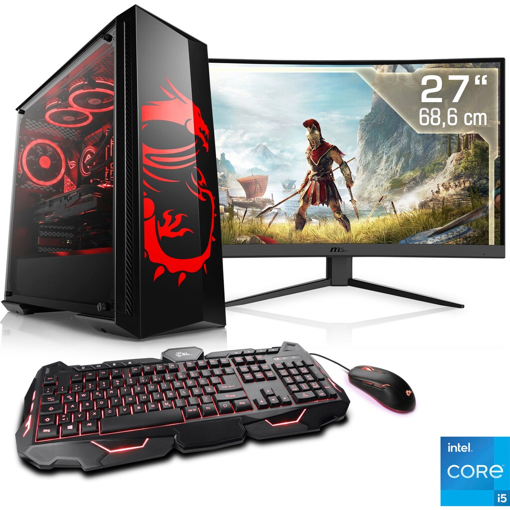 CSL Gaming-PC-Komplettsystem »HydroX V25620 MSI Dragon Advanced Edition«