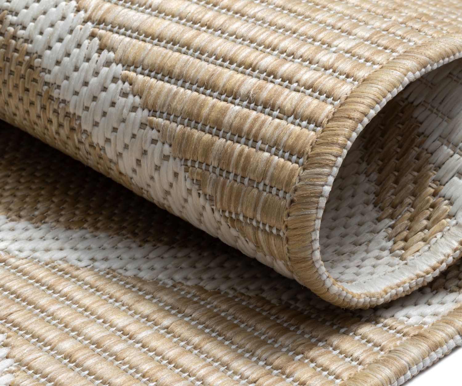 Myflair Möbel & Accessoires Teppich »Miller Lagerräumung«, rechteckig, 8 mm Höhe, Wendeteppich, modernes Design, Outdoor geeignet, Balkon, Terrasse