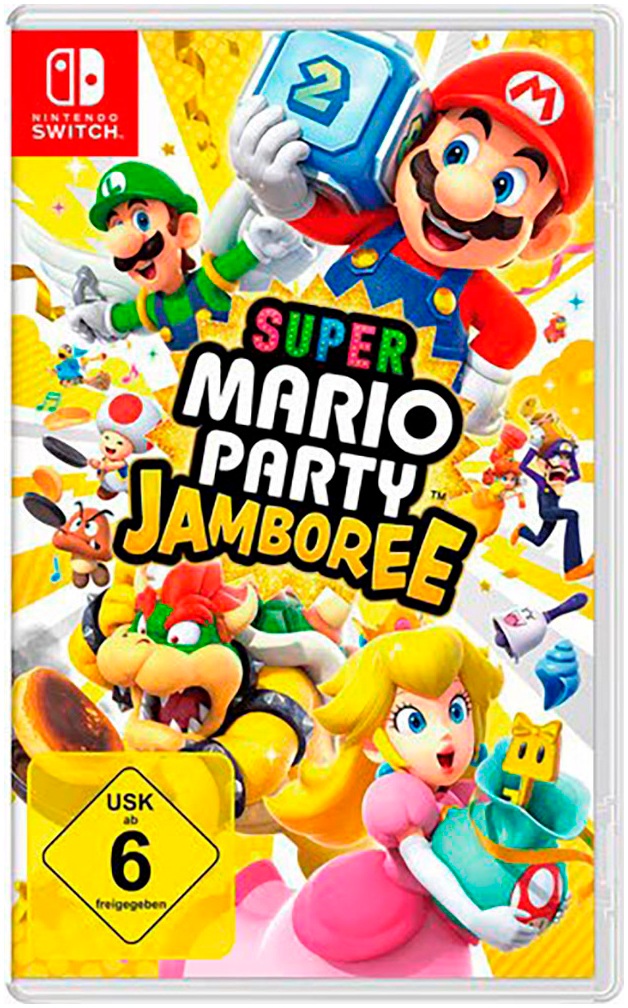 Nintendo Switch Nintendo-Controller »Joy-Con 2er-Set rot / blau + Mario Party Jamboree«