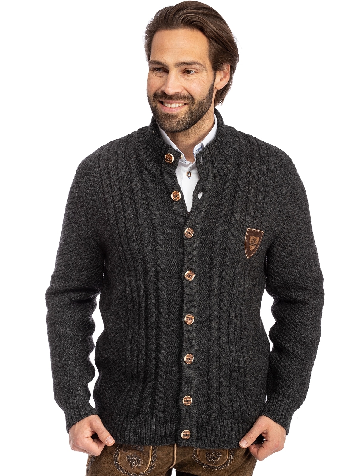 OS-Trachten Strickjacke »Strickjacke MAIERHOFEN«