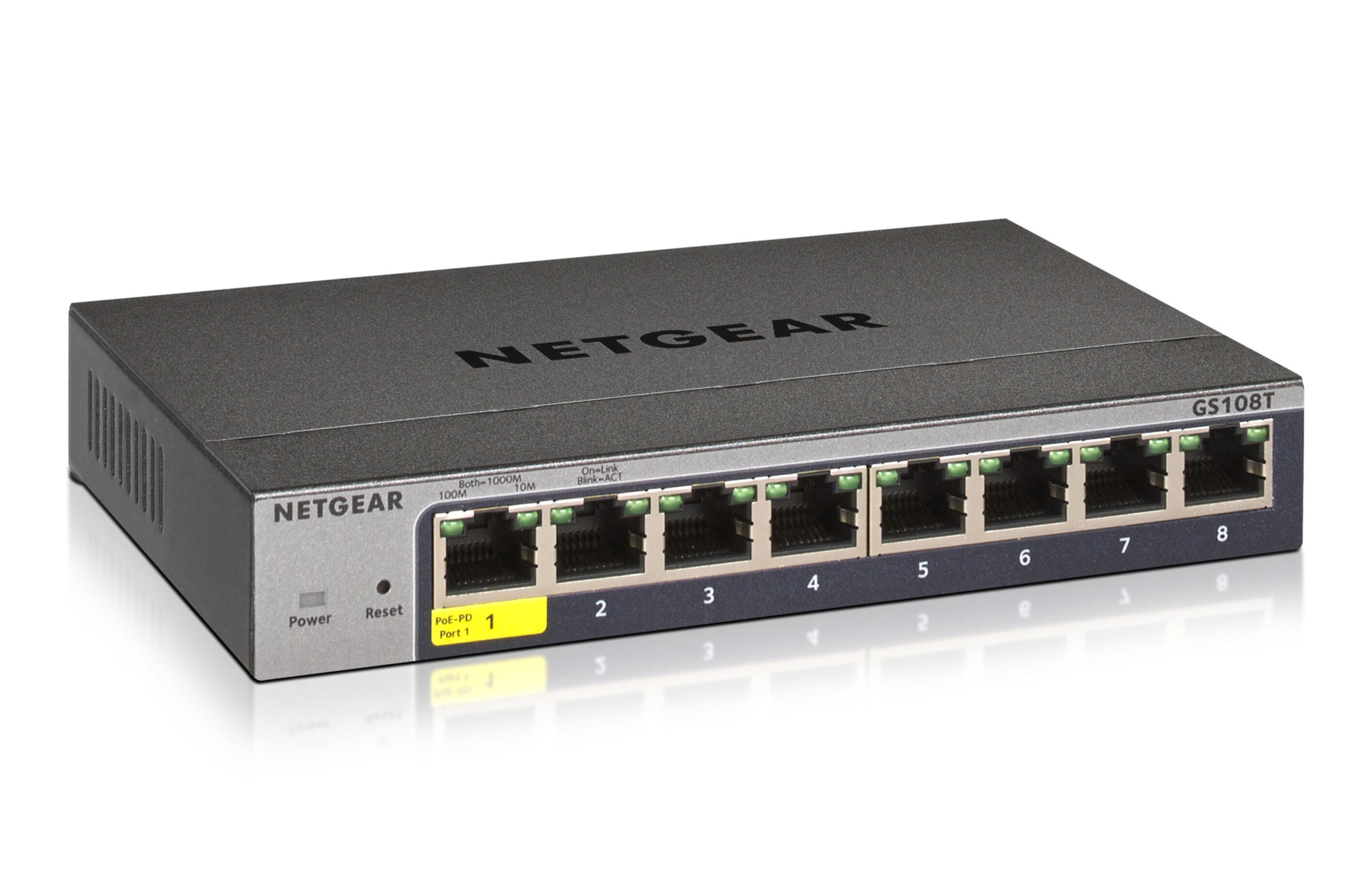 NETGEAR Netzwerk-Switch »GS108Tv3«