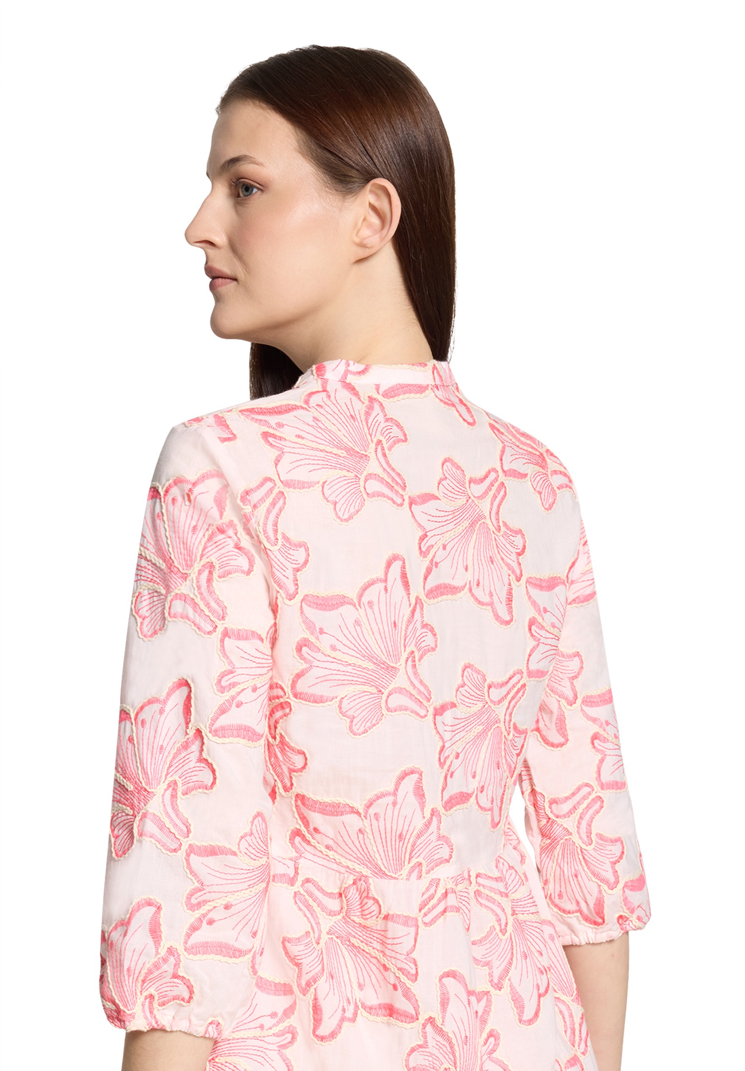 Betty&Co Midikleid »Stufenkleid mit Stickerei«