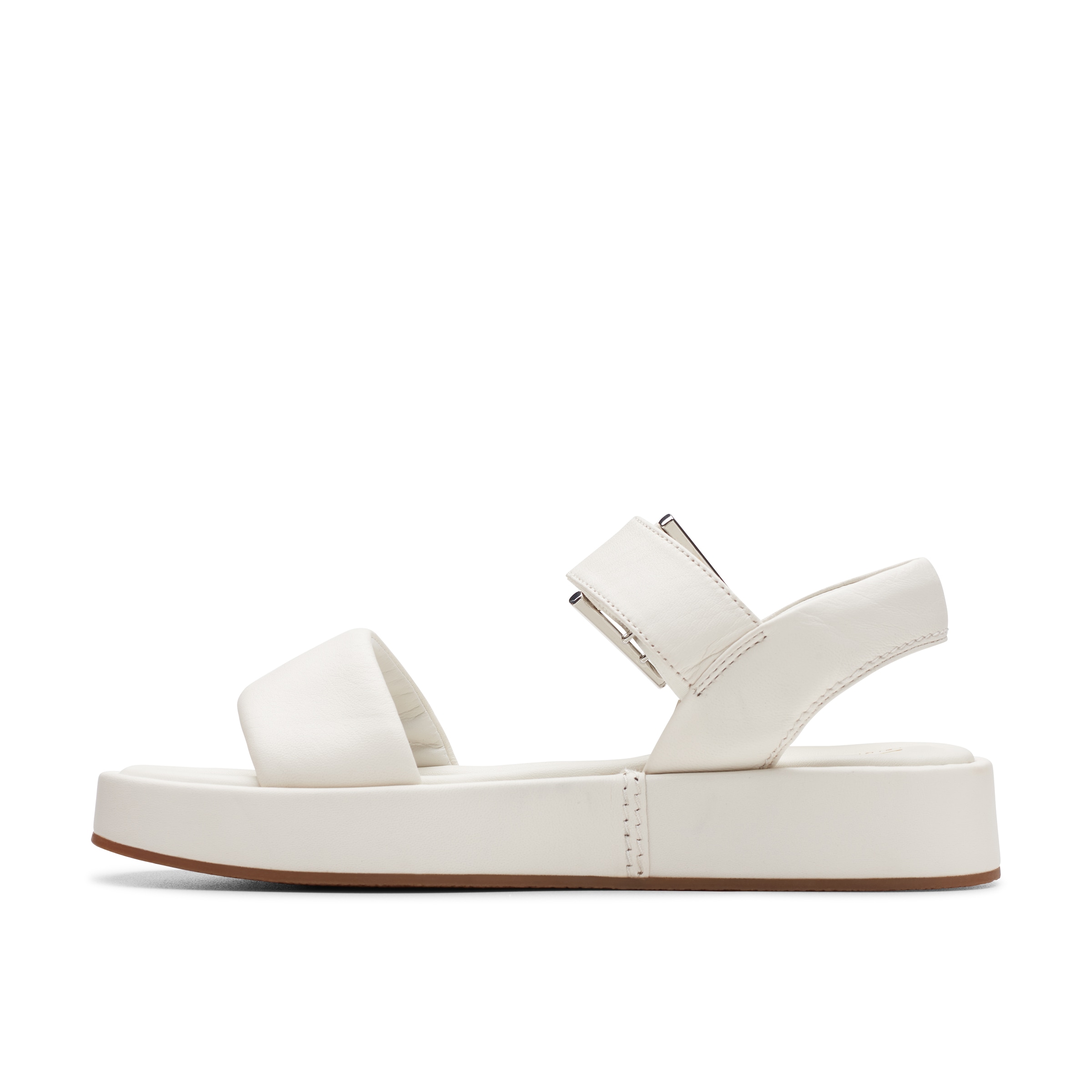 Clarks Sandale »Alda Strap«, Sandale, Flats mit Plateausohle