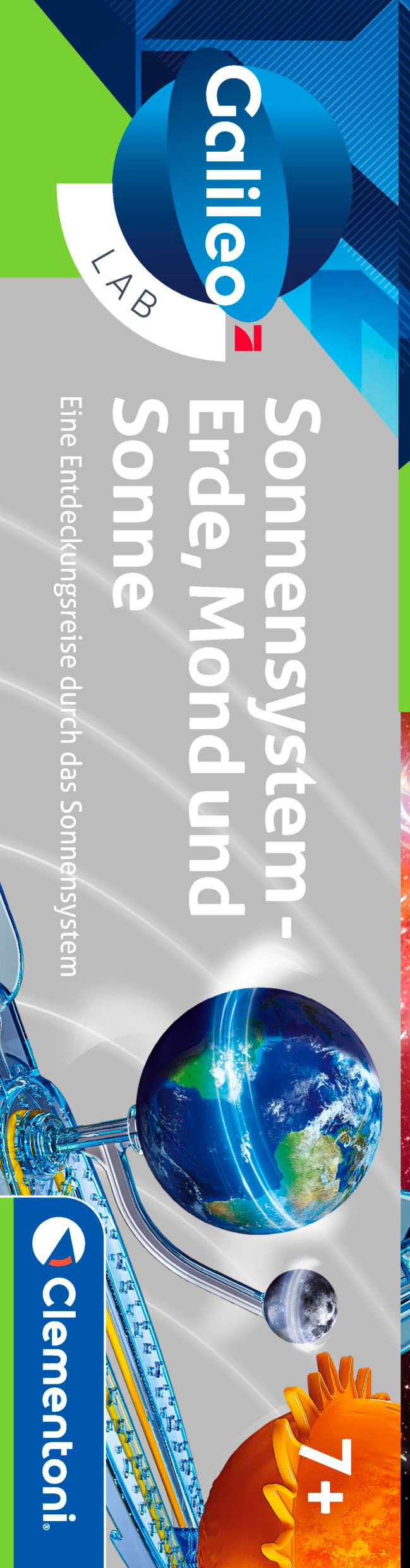 Clementoni® Experimentierkasten »Galileo Lab, Sonnensystem - Erde«, Made in Europe