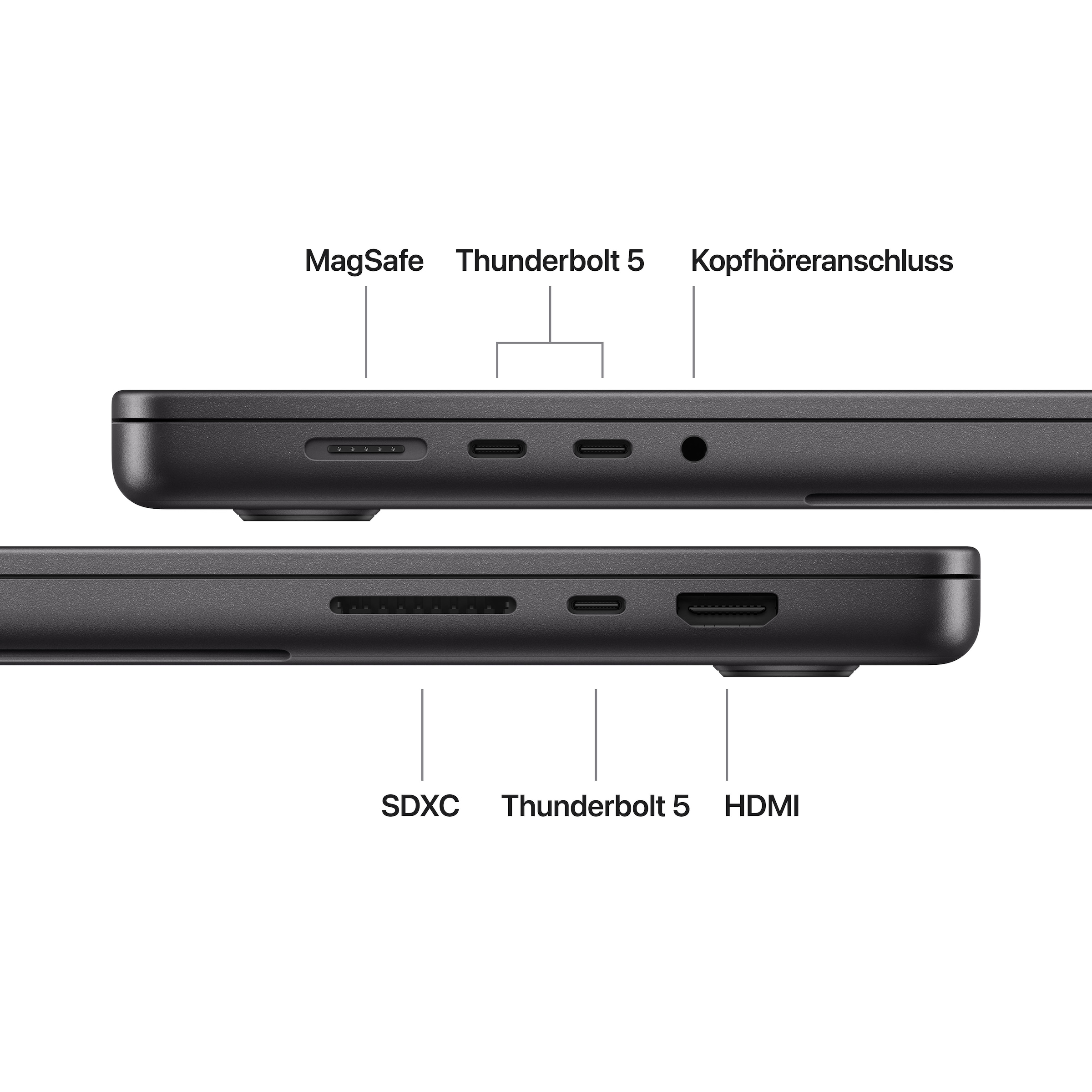 Apple Notebook »16" MacBook Pro« 41,05 cm / 16,2 ″ Apple M5 Pro 20-Core GPU 1.000 GB SSD