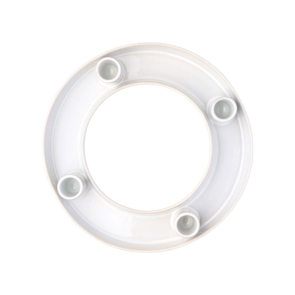 like. by Villeroy & Boch Weihnachtsfigur »Adventskranz Winter Glow ø 26,2 cm weiß«
