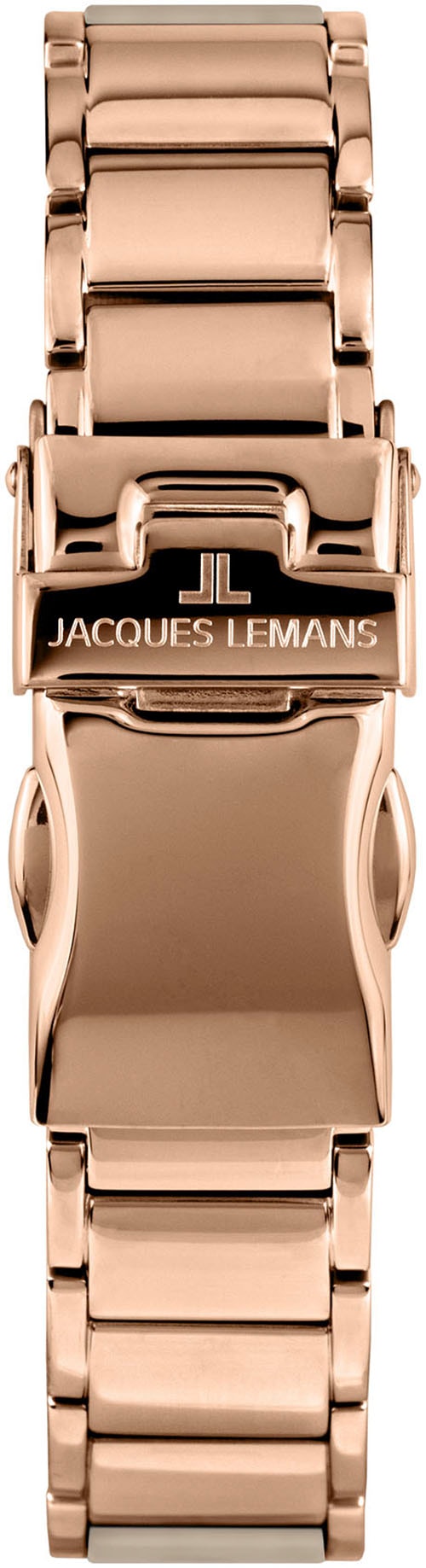 Jacques Lemans Keramikuhr »Monaco« Quarzuhr, Armbanduhr, Damenuhr, bis 10 bar wasserdicht, analog