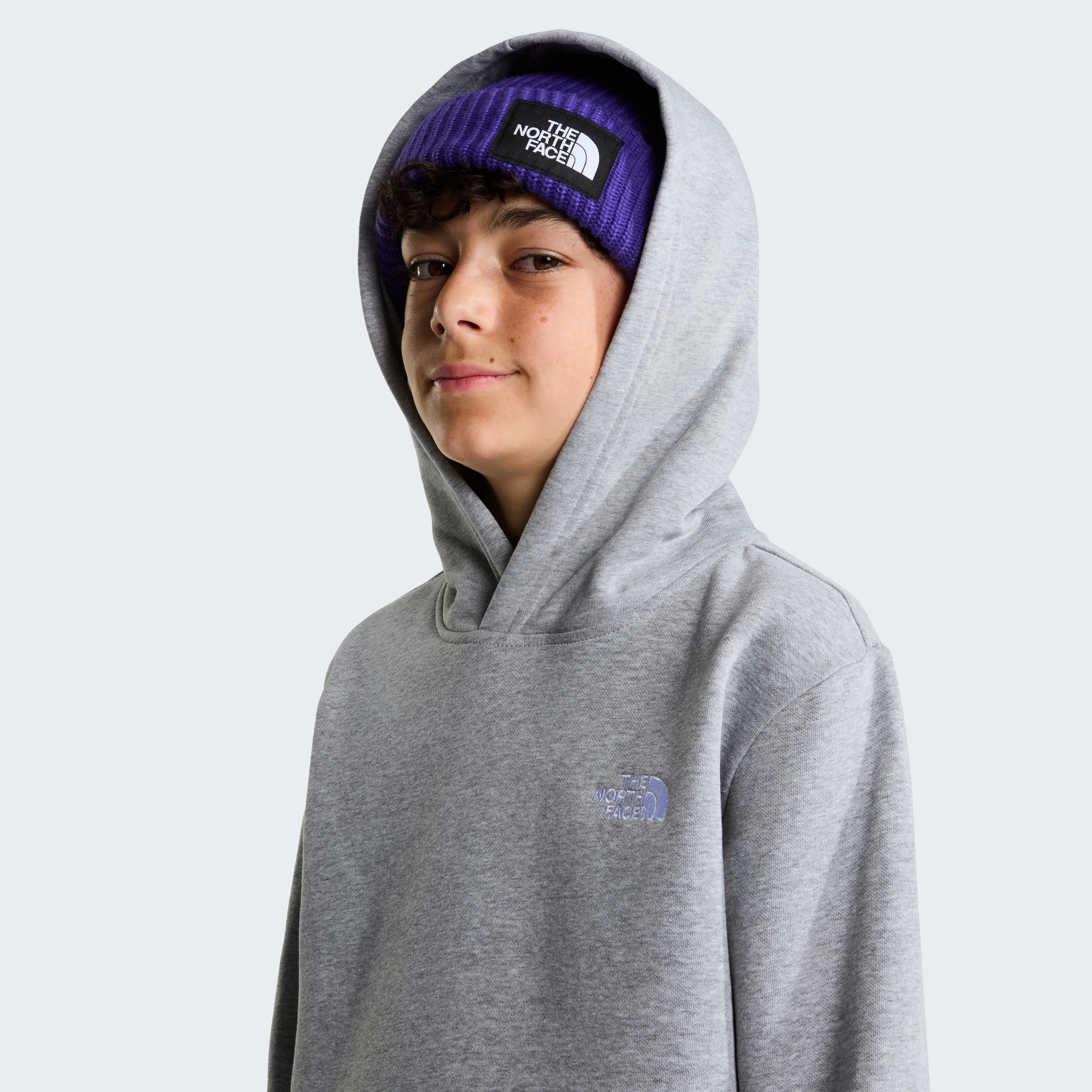 The North Face Kapuzensweatshirt »TEEN EVOLUTION SIMPLE DOME PULLOVER HOOD«, für Jugendliche, mit Kapuze, Langarm, normale Länge
