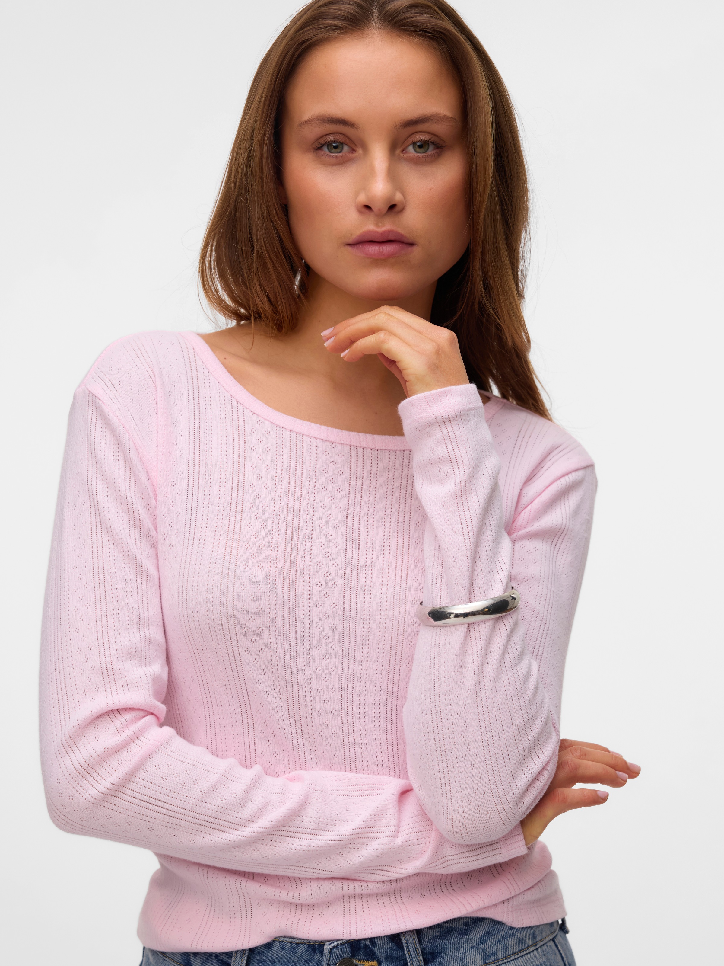 Vero Moda Langarmshirt »VMLISA LS TOP JRS NOOS«