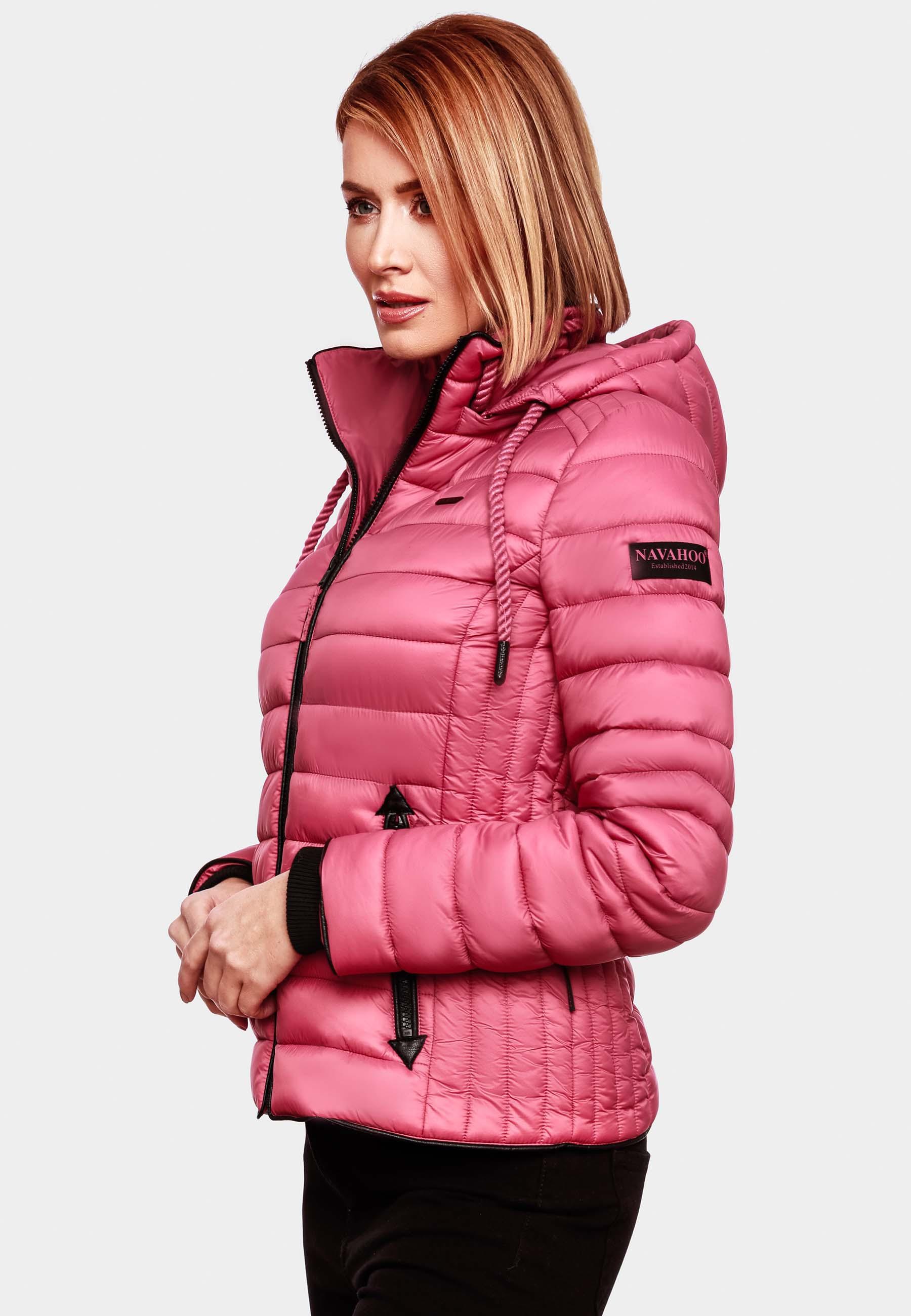 Navahoo Steppjacke »Übergangsjacke Lulana«, mit Kapuze, leichte Übergangsjacke mit Kapuze