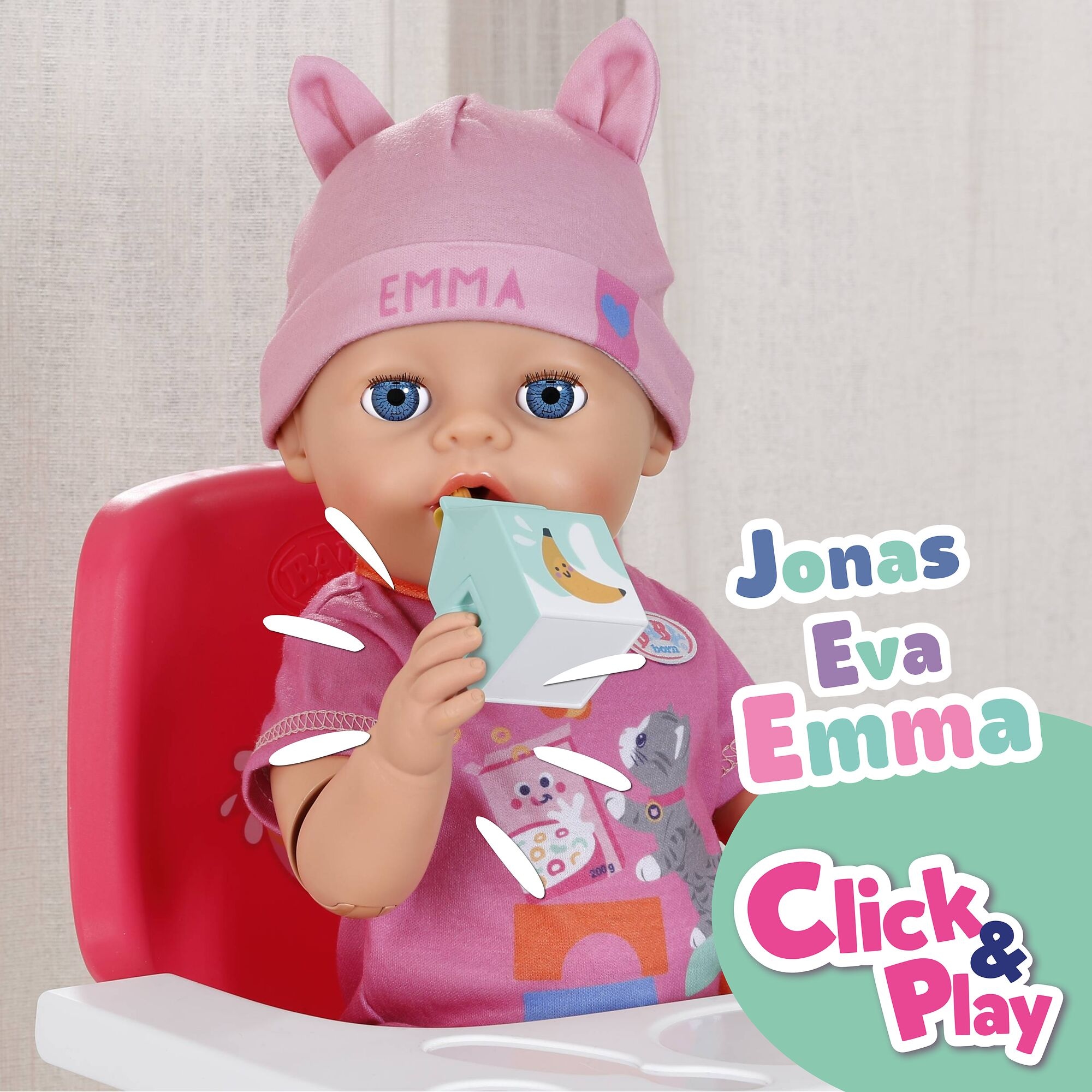 Baby Born Puppengeschirr »Frühstücksset« passend für Click & Play BABY born Puppen
