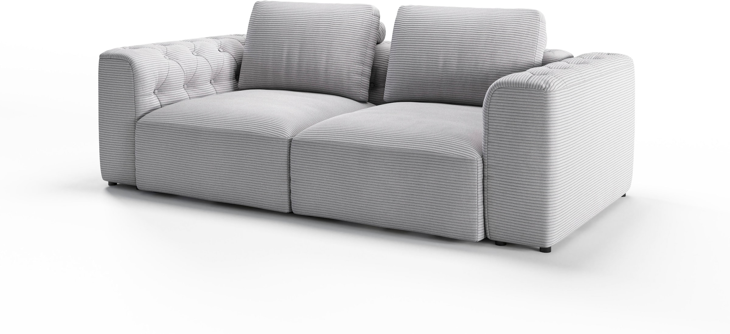 RAUM.ID 2-Sitzer »Cushid«, Modulsofa, bestehend aus 2 Teilen, Breite 218 cm