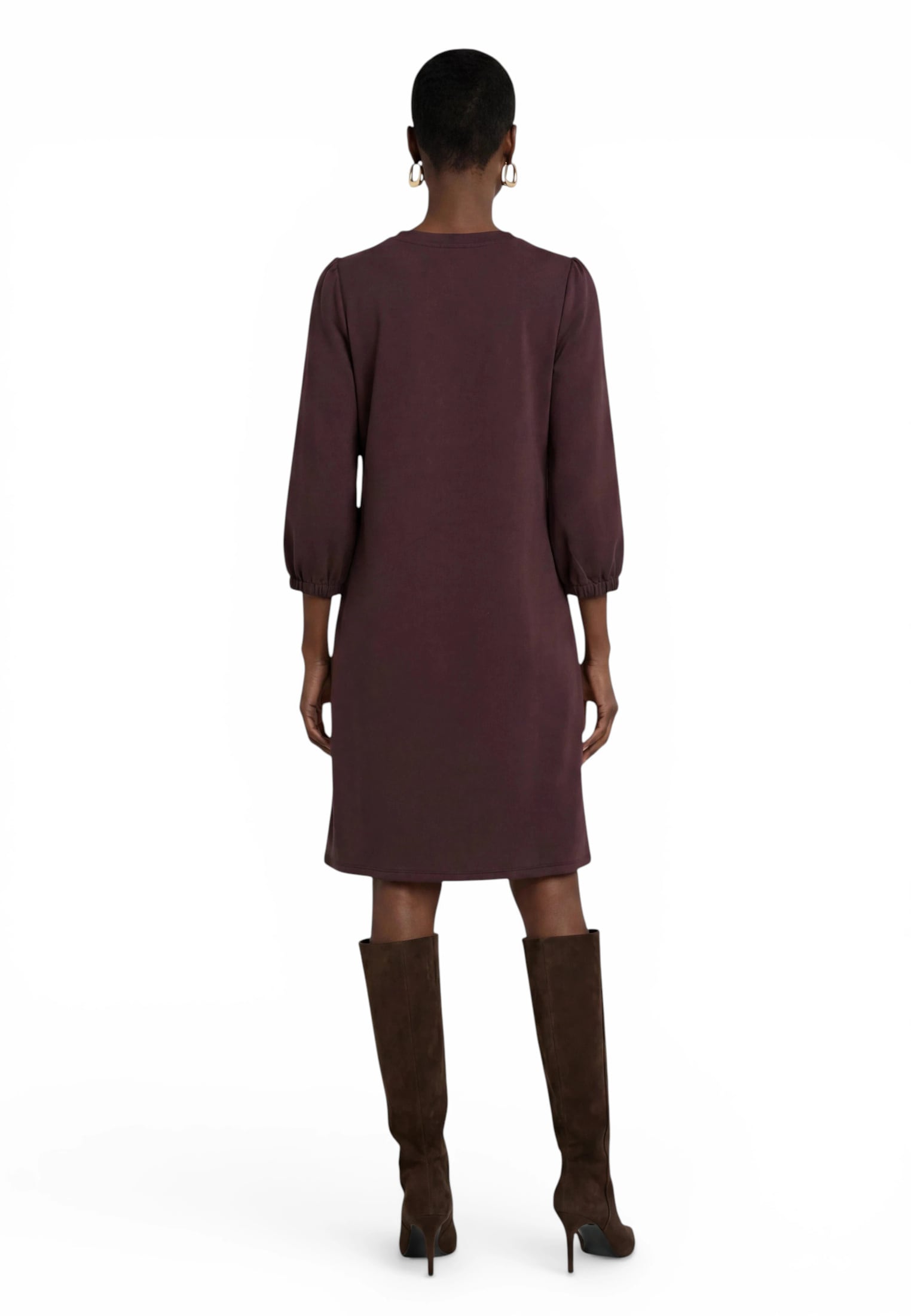 Zero Sweatkleid »Sweatkleid mit 3/4 Arm«
