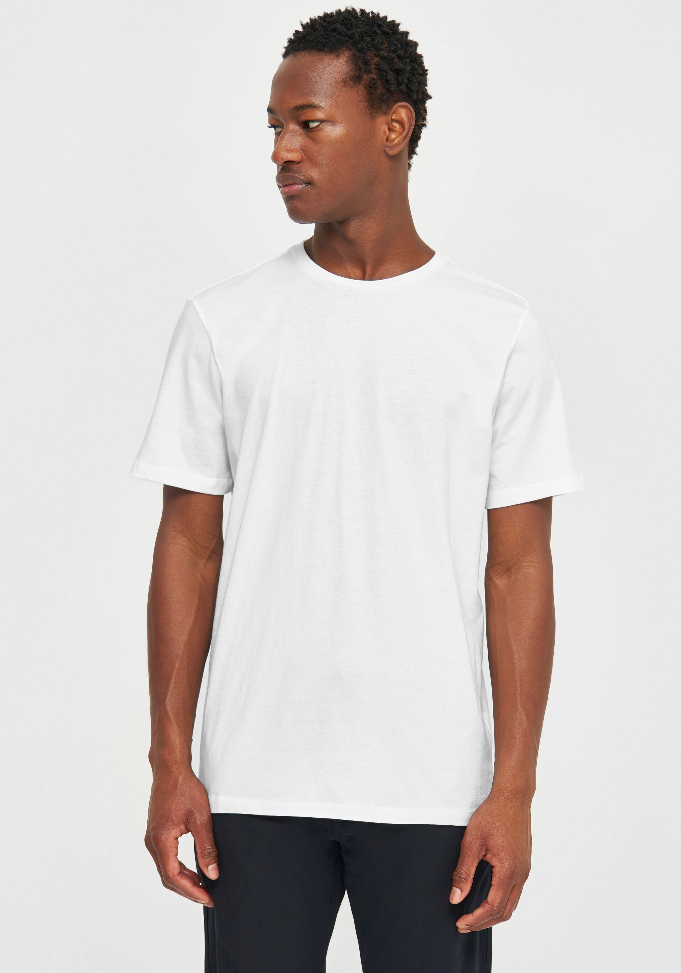 T-Shirt »Basic Shirt«, in gerader Passform