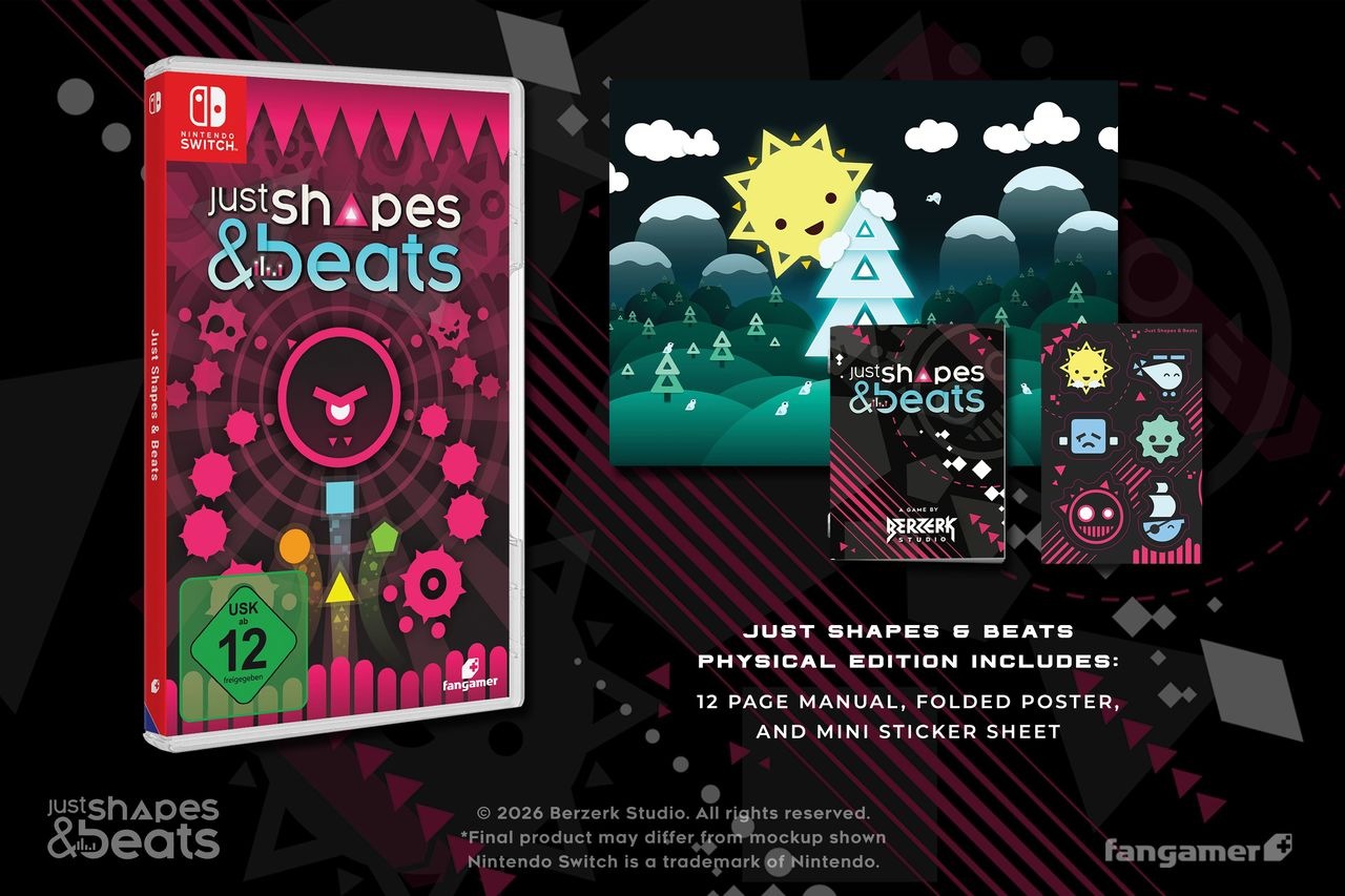 Fangamer Spielesoftware »Just Shapes & Beats« Nintendo Switch