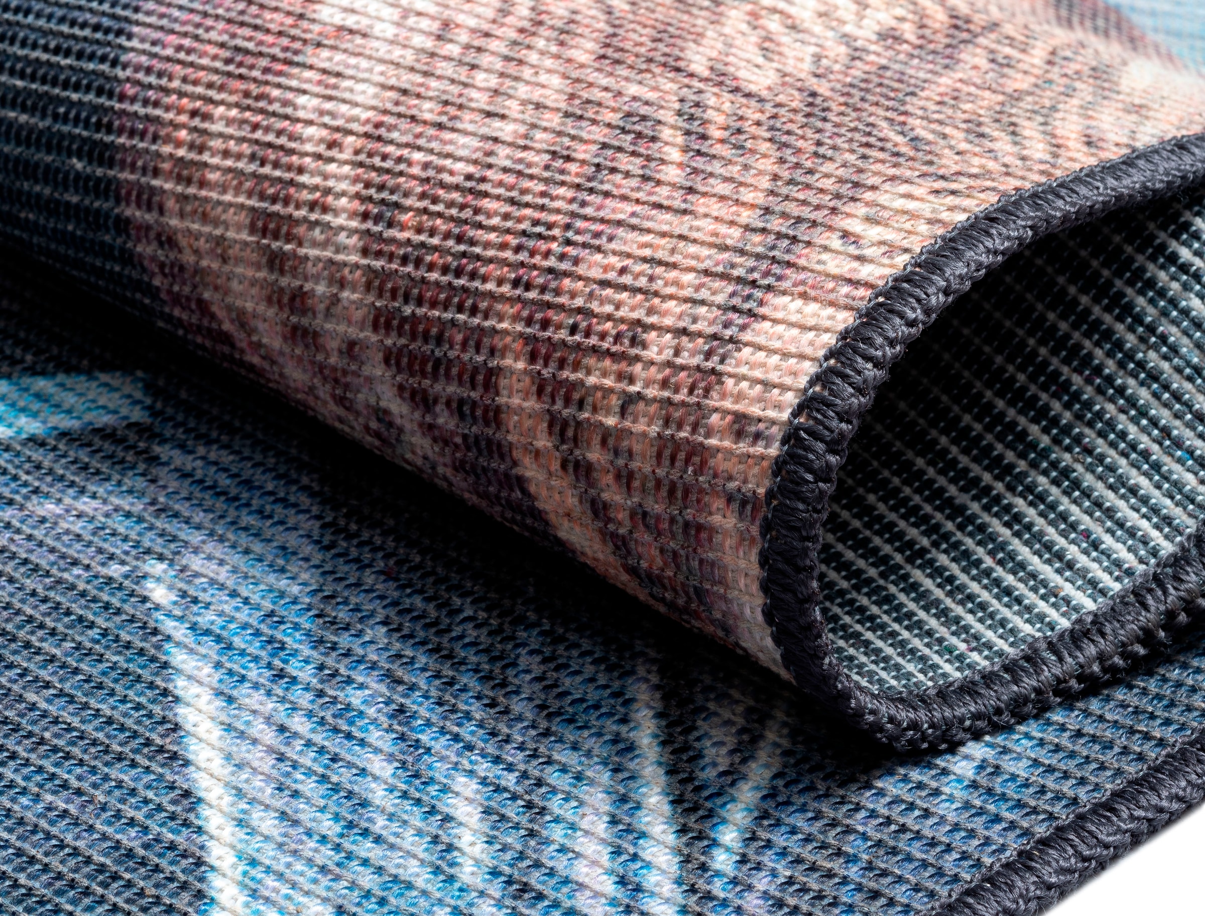 Myflair Möbel & Accessoires Teppich »Luc« rechteckig 10 mm Höhe bedruckt, Federn, modernes Design, In- & Outdoor geeignet, waschbar