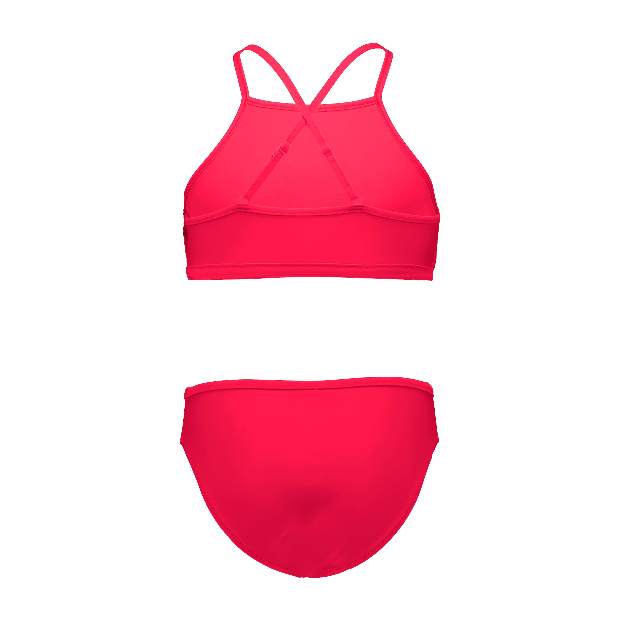 PUMA Bandeau-Bikini, (2 St.), mit Hingucker-Slogan