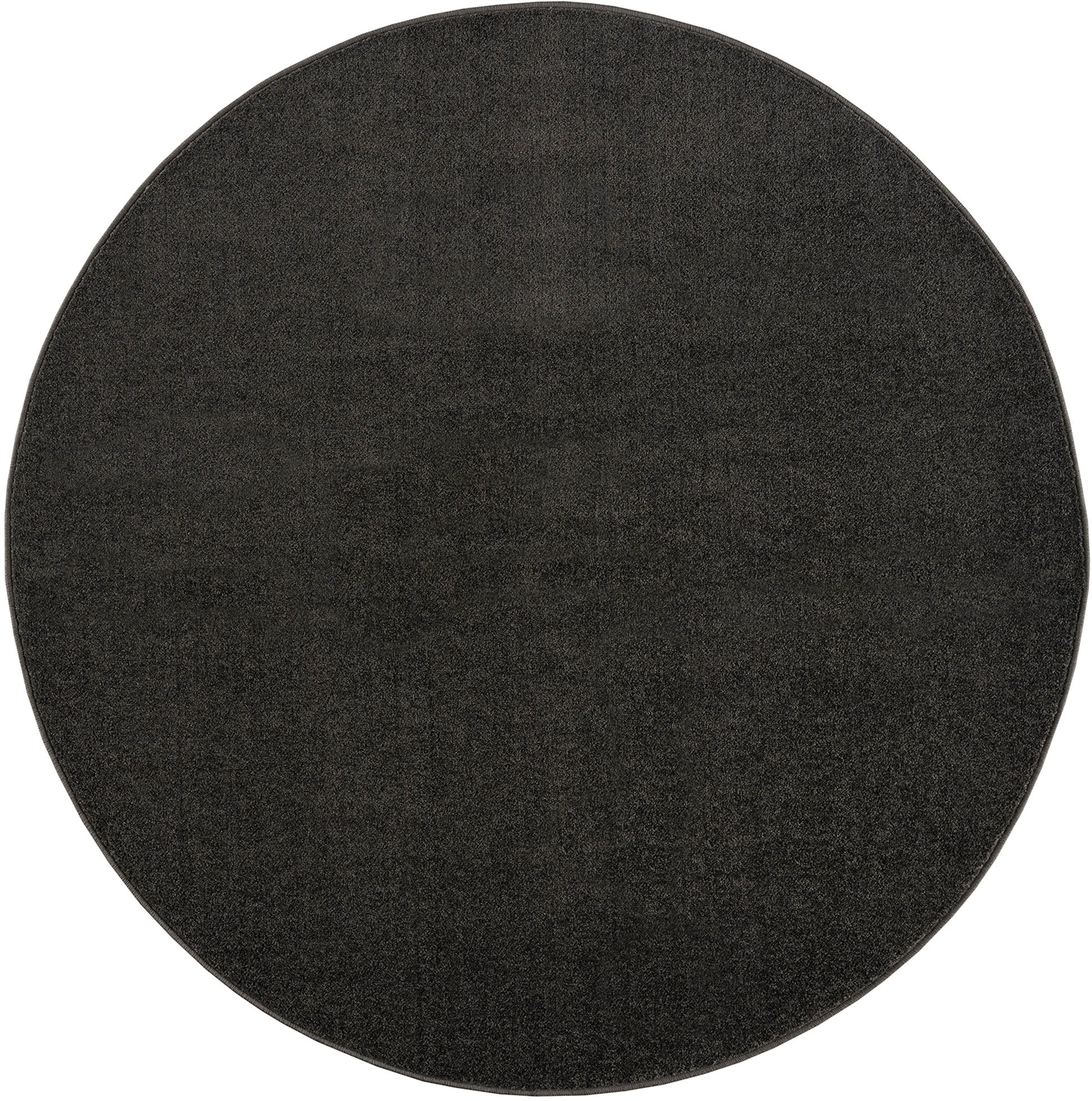 Sanat Teppich »Uni«, rund, 13 mm Höhe, robuster Kurzflorteppich, große Farbauswahl, Wohnzimmer, alle Räume
