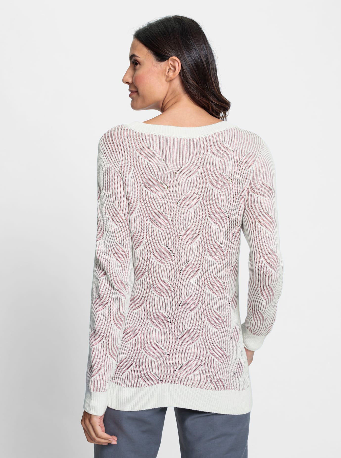 Inspirationen Strickpullover »Jacquard-Pullover«