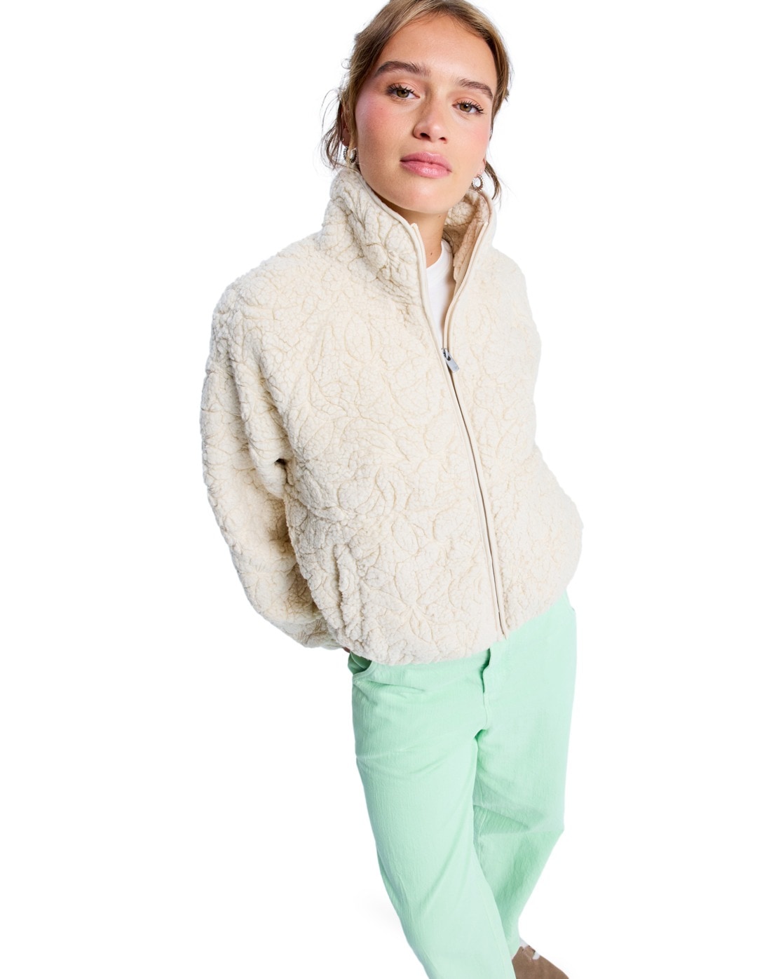 Roxy Fleecepullover »Blurry Cloud«
