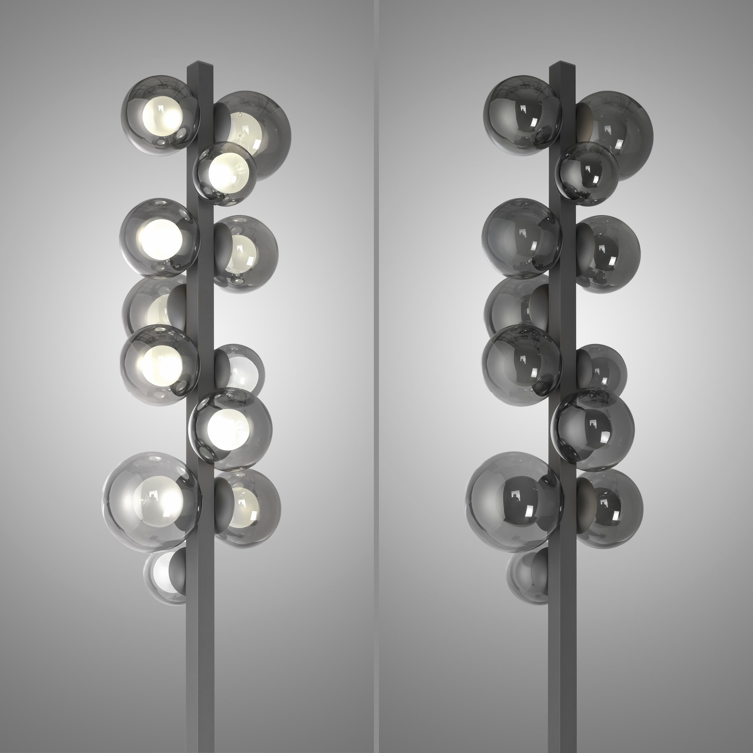 Neuhaus PURE LED Stehlampe »PURE Popup« LED-Board 1 Stk. warmweiß - kaltweiß Stufenloses dimmen, CCT, Tastdimmer,  Memoryfunktion