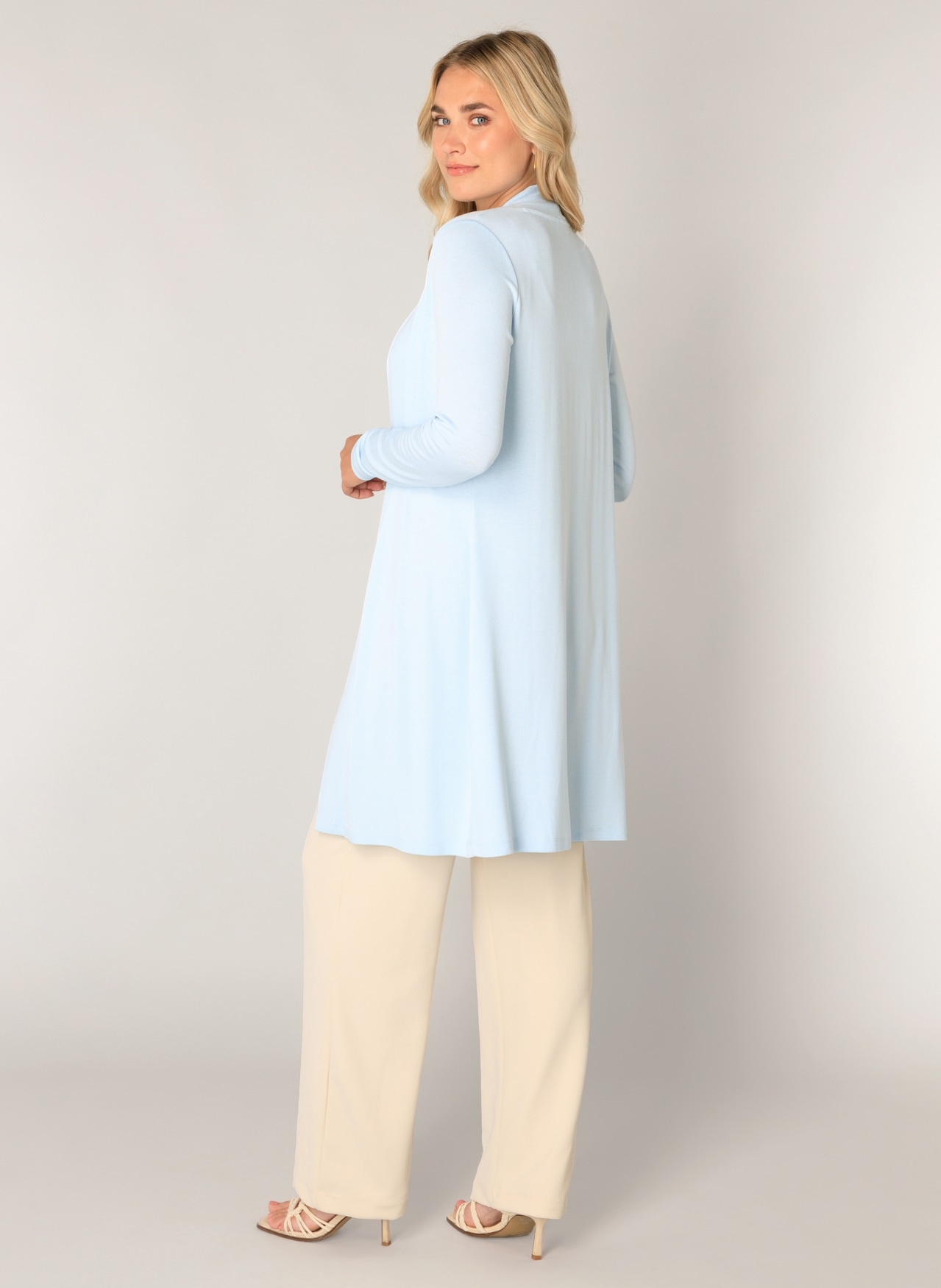 Base Level Longstrickjacke »Yayla long« ohne Verschluss