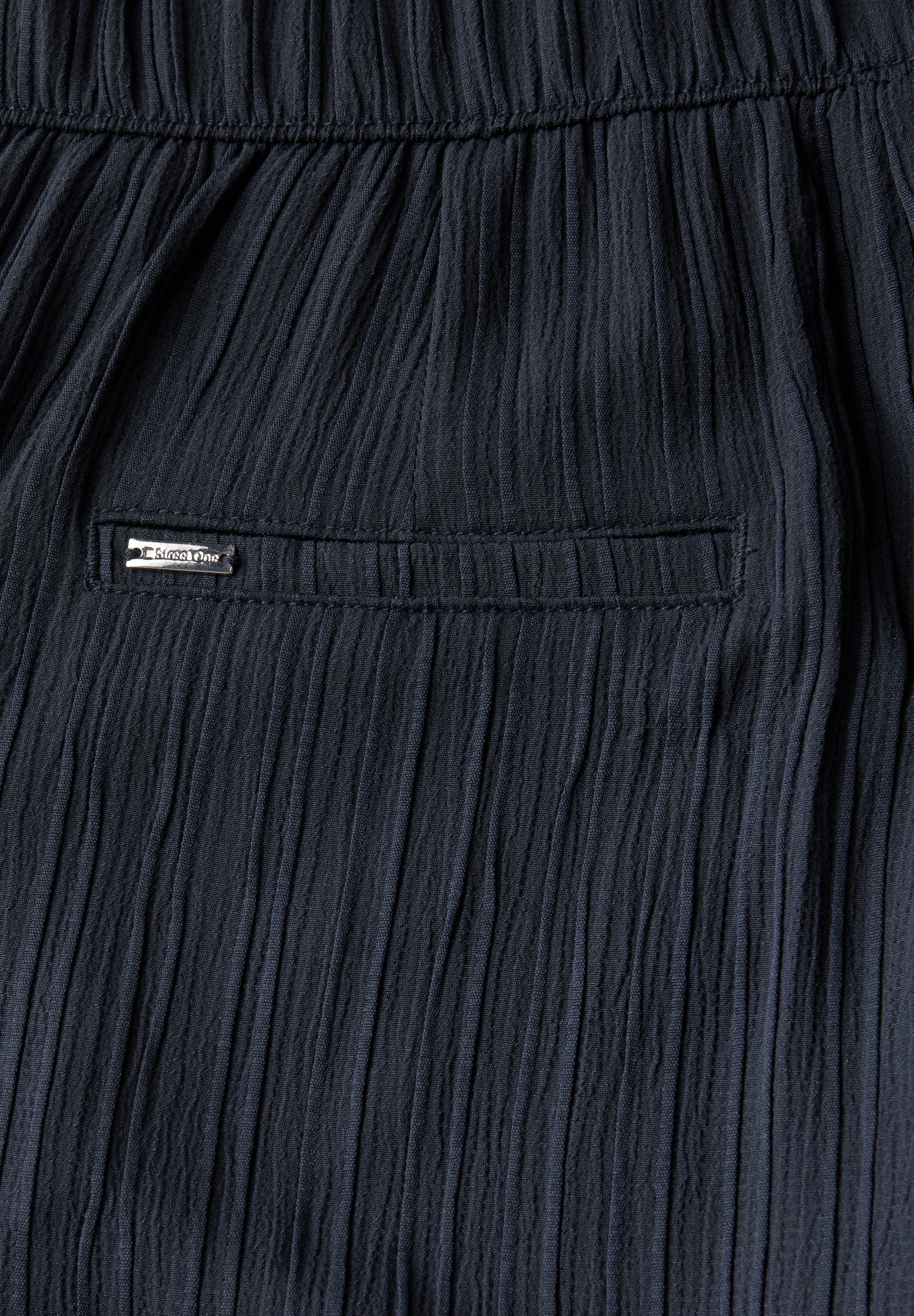 STREET ONE Stoffhose, Sommerhose mit elastischem Bund